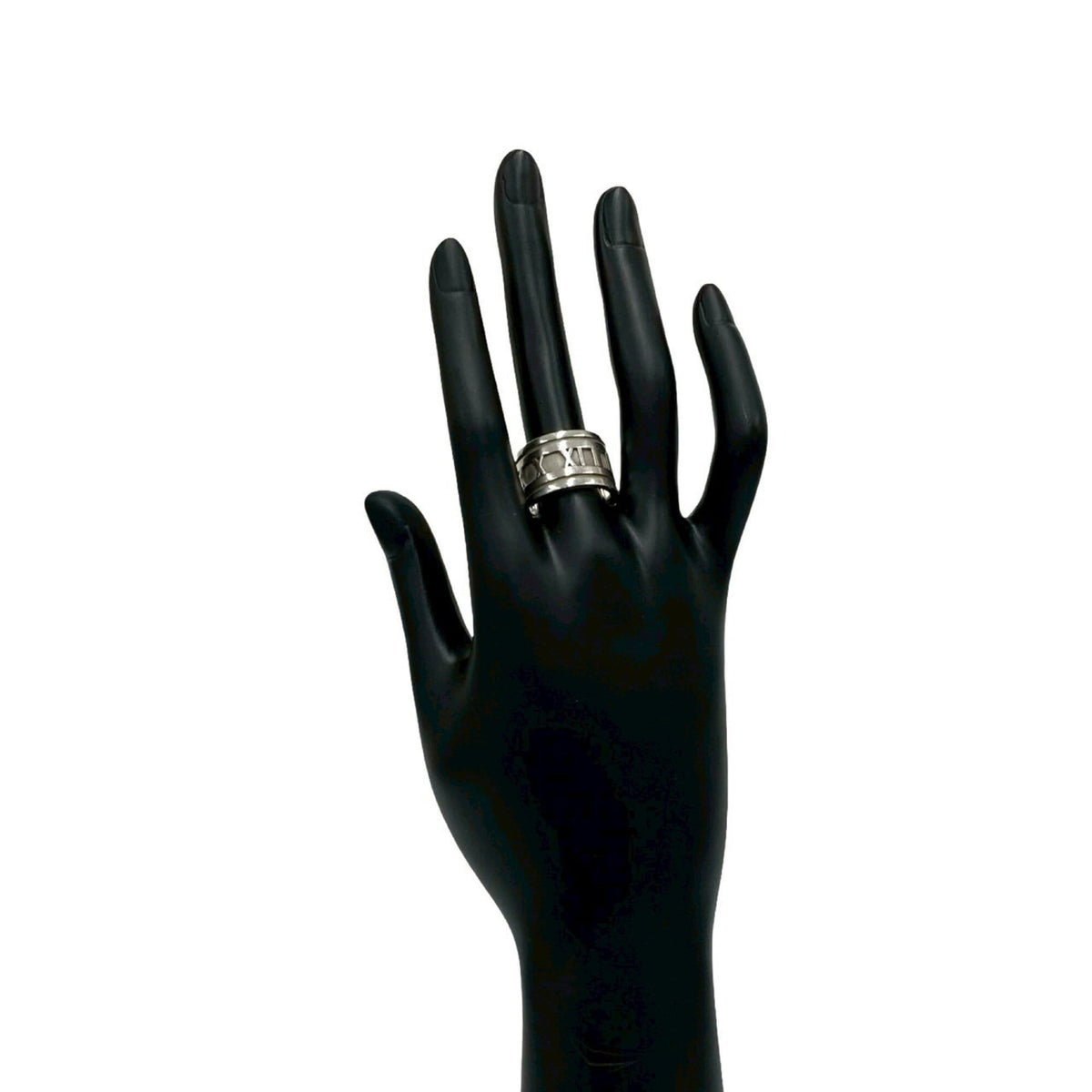 Tiffany Silver Silver 925 Band Ring (Pre-Owned)