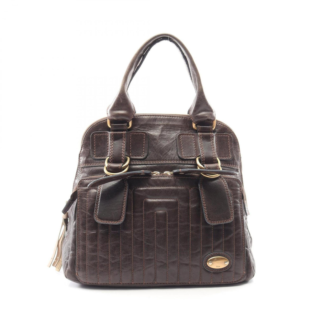 Chloé Brown Leather Handbag (Pre-Owned)