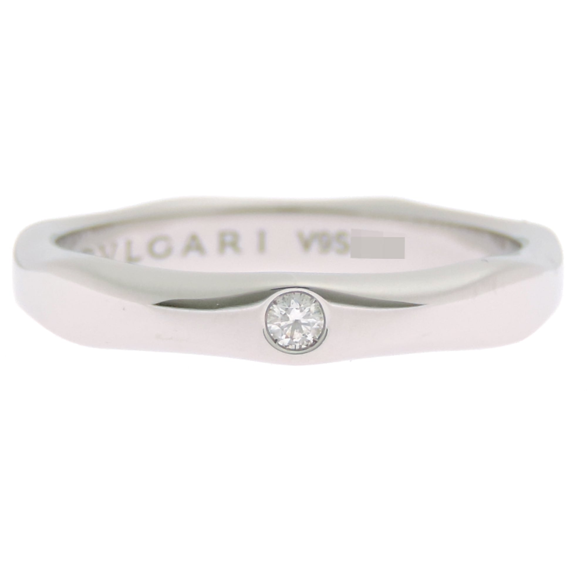 Bvlgari Platinum 950 Band Ring (Pre-Owned)