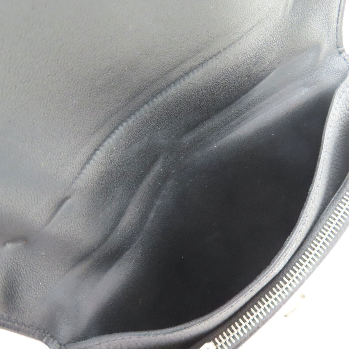 Hermes Black Togo Leather Wallet (Bi-Fold) (Pre-Owned)