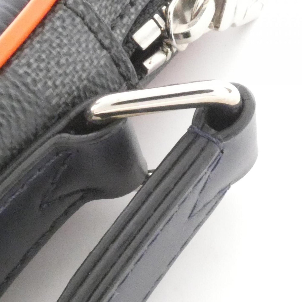 Louis Vuitton Epi Damier Graphite Graphite Marine Damier Graphite Epi Leather Shoulder Bag (Pre-Owned)