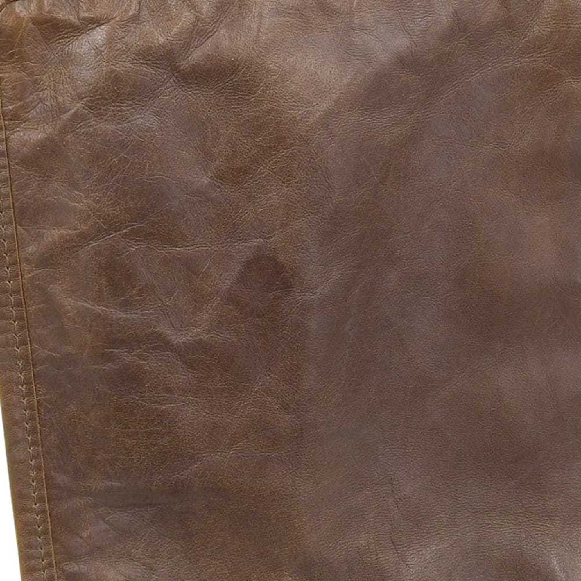 Louis Vuitton Brown Nylon Leather Shoulder Bag (Pre-Owned)