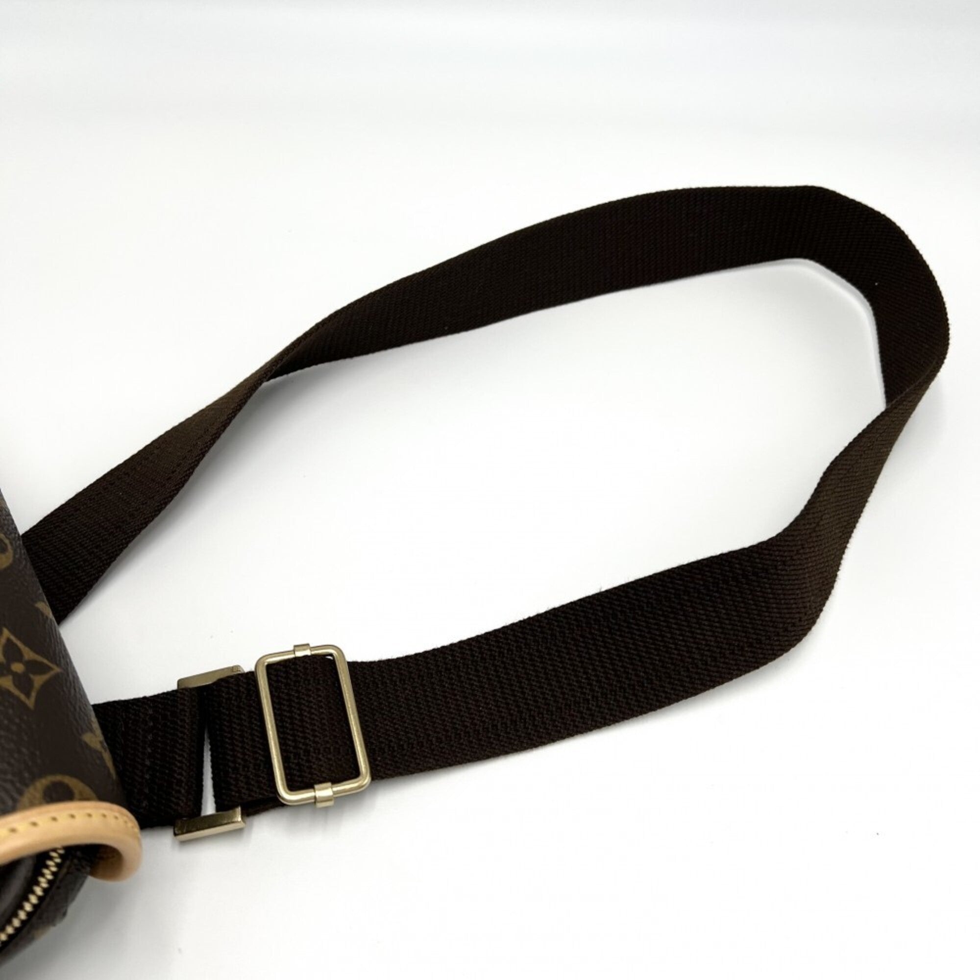 Louis Vuitton Brown Monogram Fanny Pack Pouch Sling Bag (Pre-Owned)