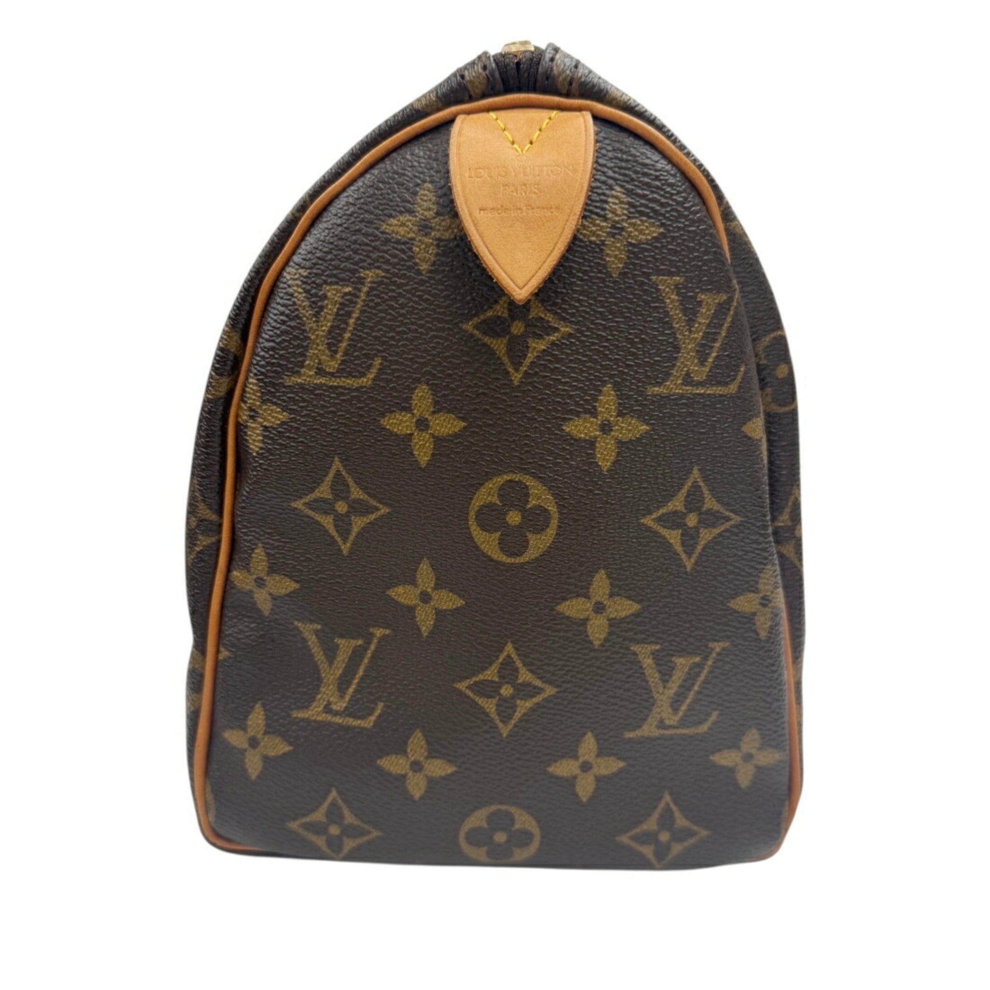 Louis Vuitton Brown Monogram Boston Bag Handbag (Pre-Owned)