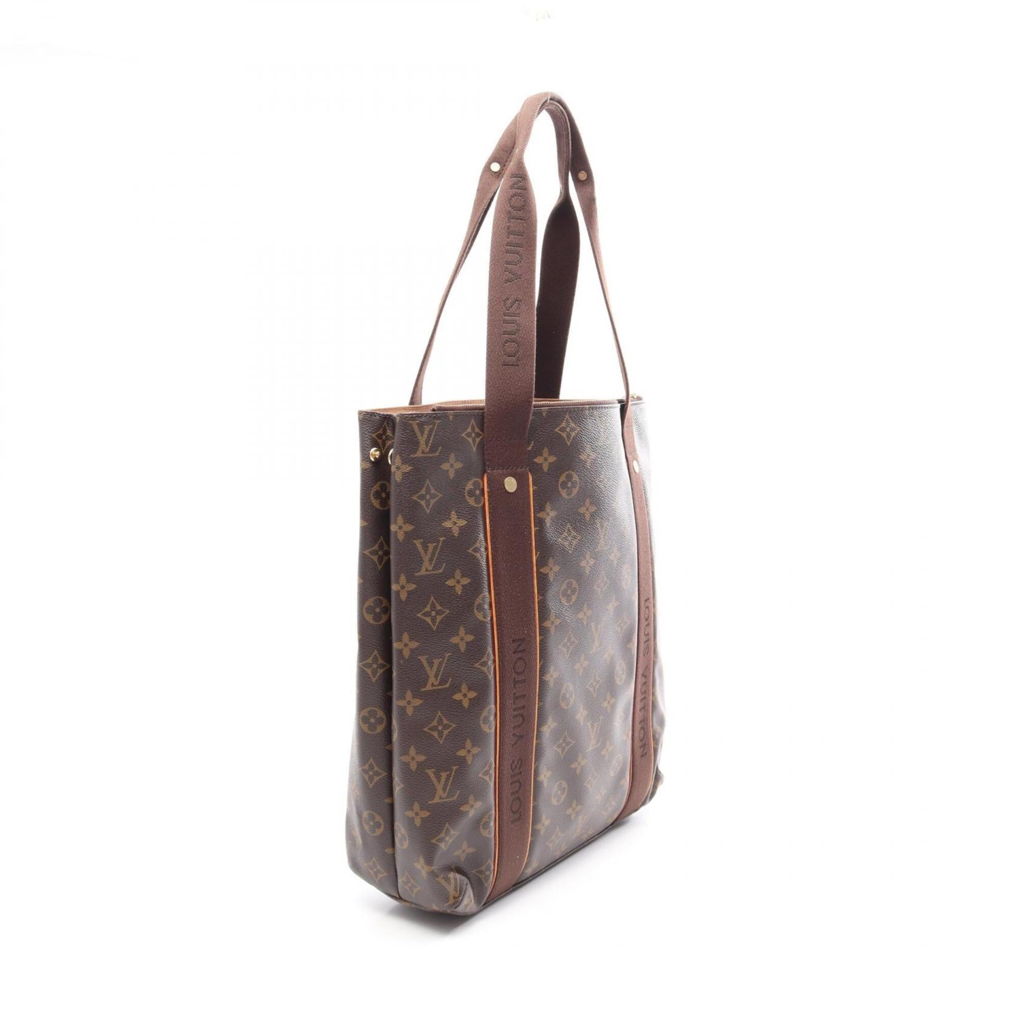 Louis Vuitton Brown Monogram Monogram Leather Handbag Tote Bag (Pre-Owned)