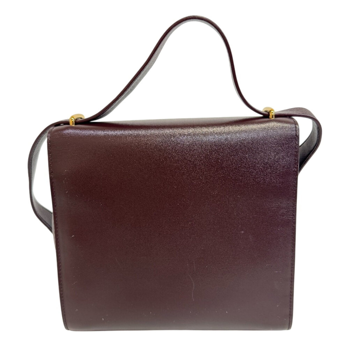 Bottega Veneta Bordeaux Leather Shoulder Bag (Pre-Owned)