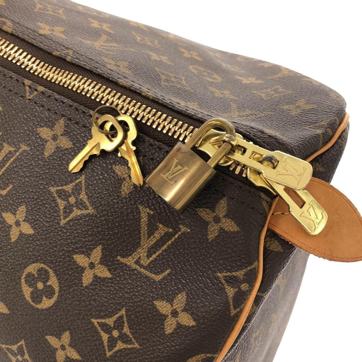 Louis Vuitton Marron Monogram Monogram Boston Bag (Pre-Owned)