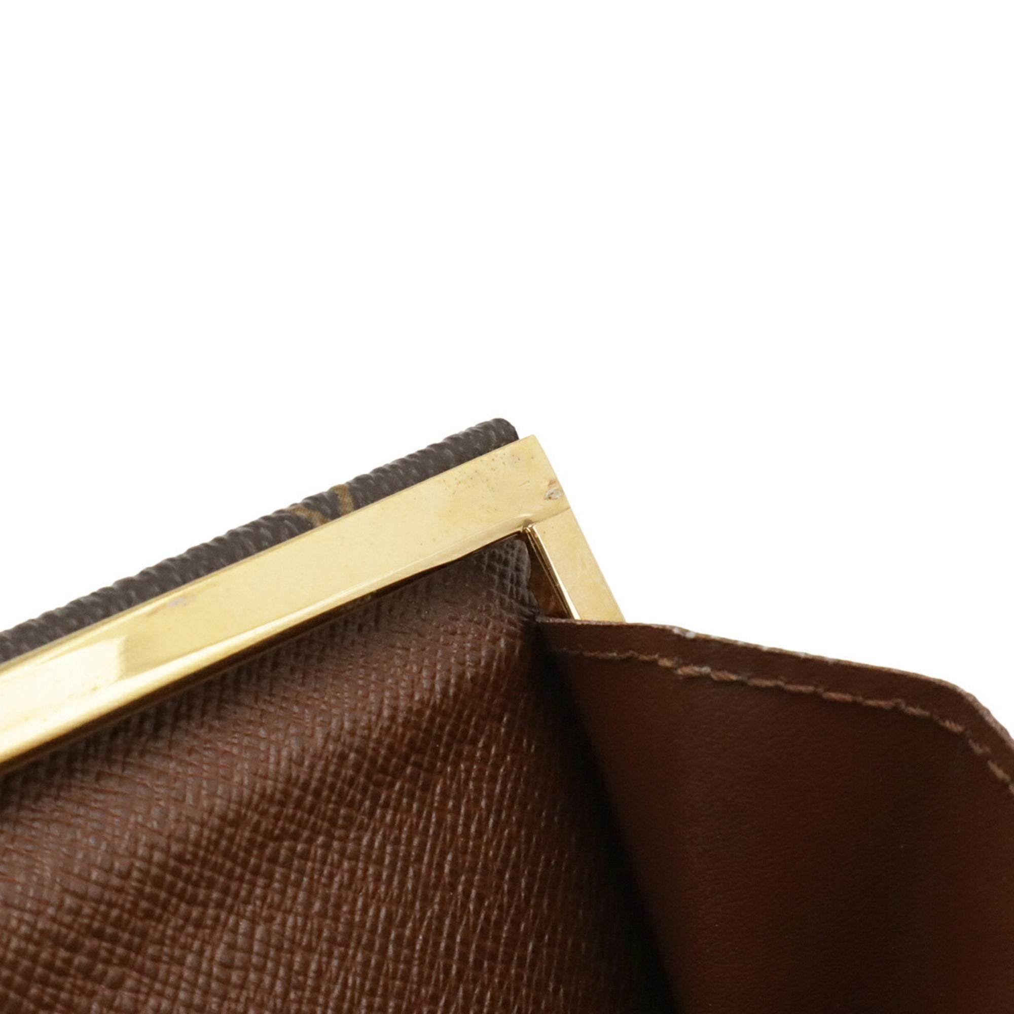 Louis Vuitton Monogram Brown Monogram Canvas Pvc Coated Canvas Wallet (Bi-Fold) (Pre-Owned)