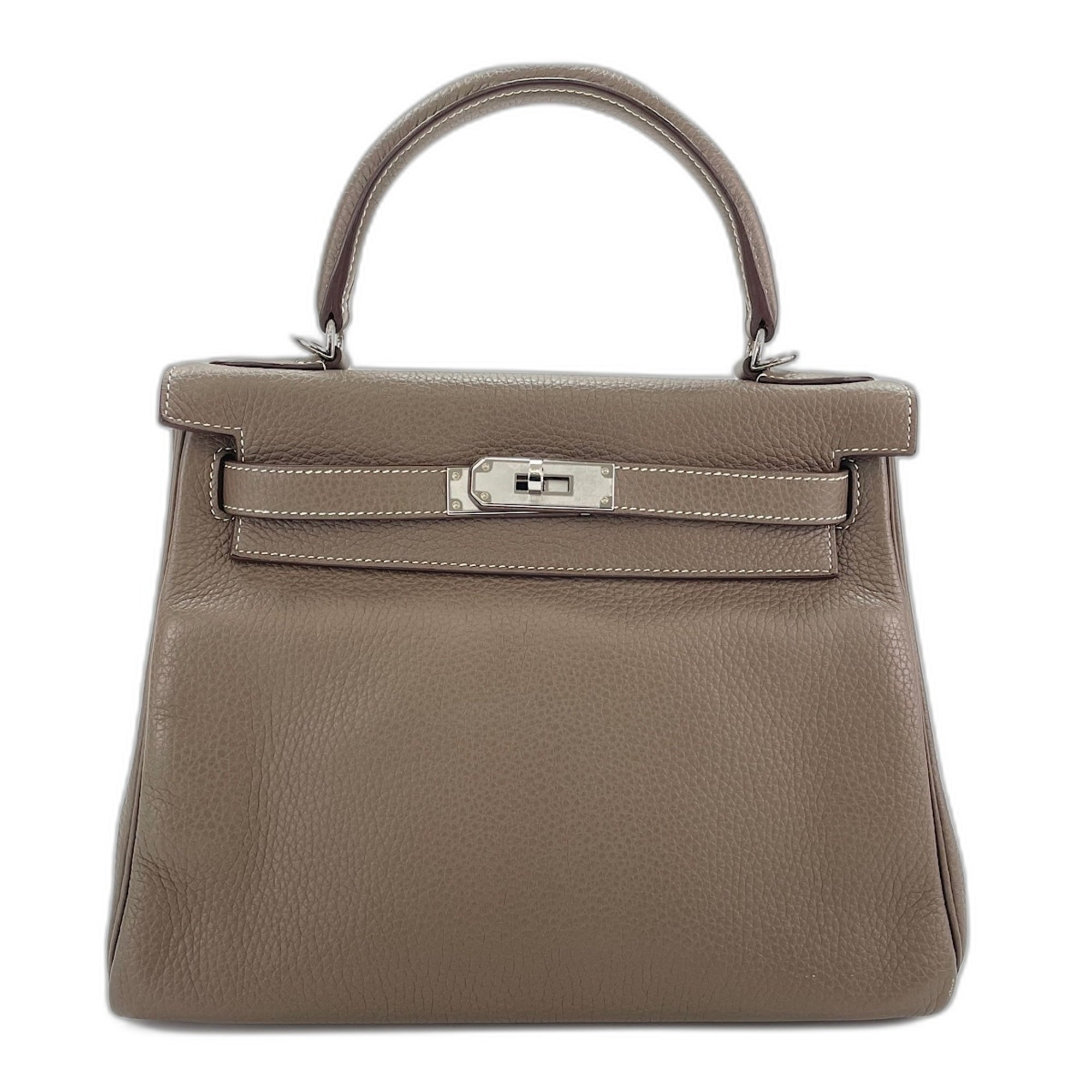 Hermes Kelly Brown Handbag (Pre-Owned)