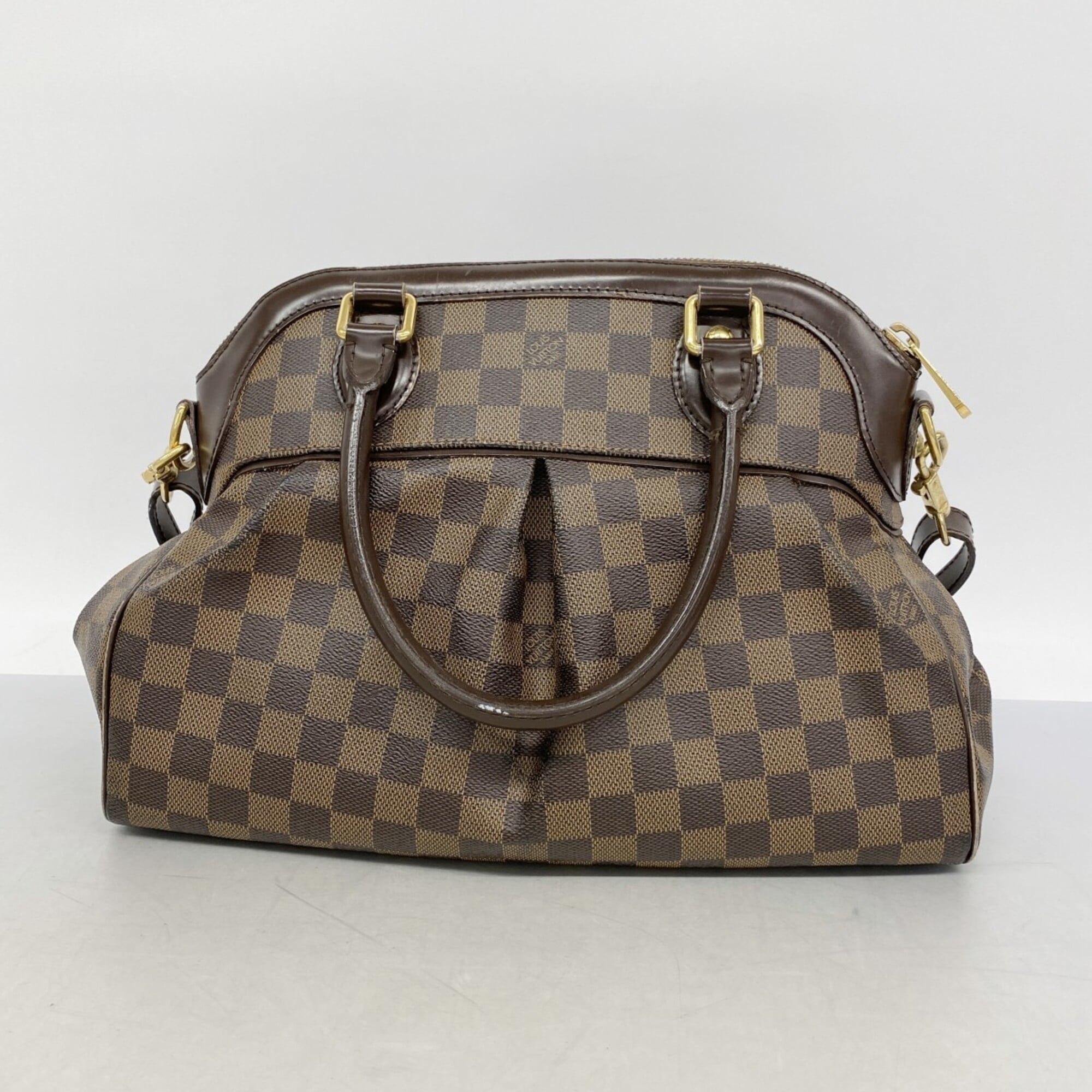 Louis Vuitton Ebene Handbag (Pre-Owned)