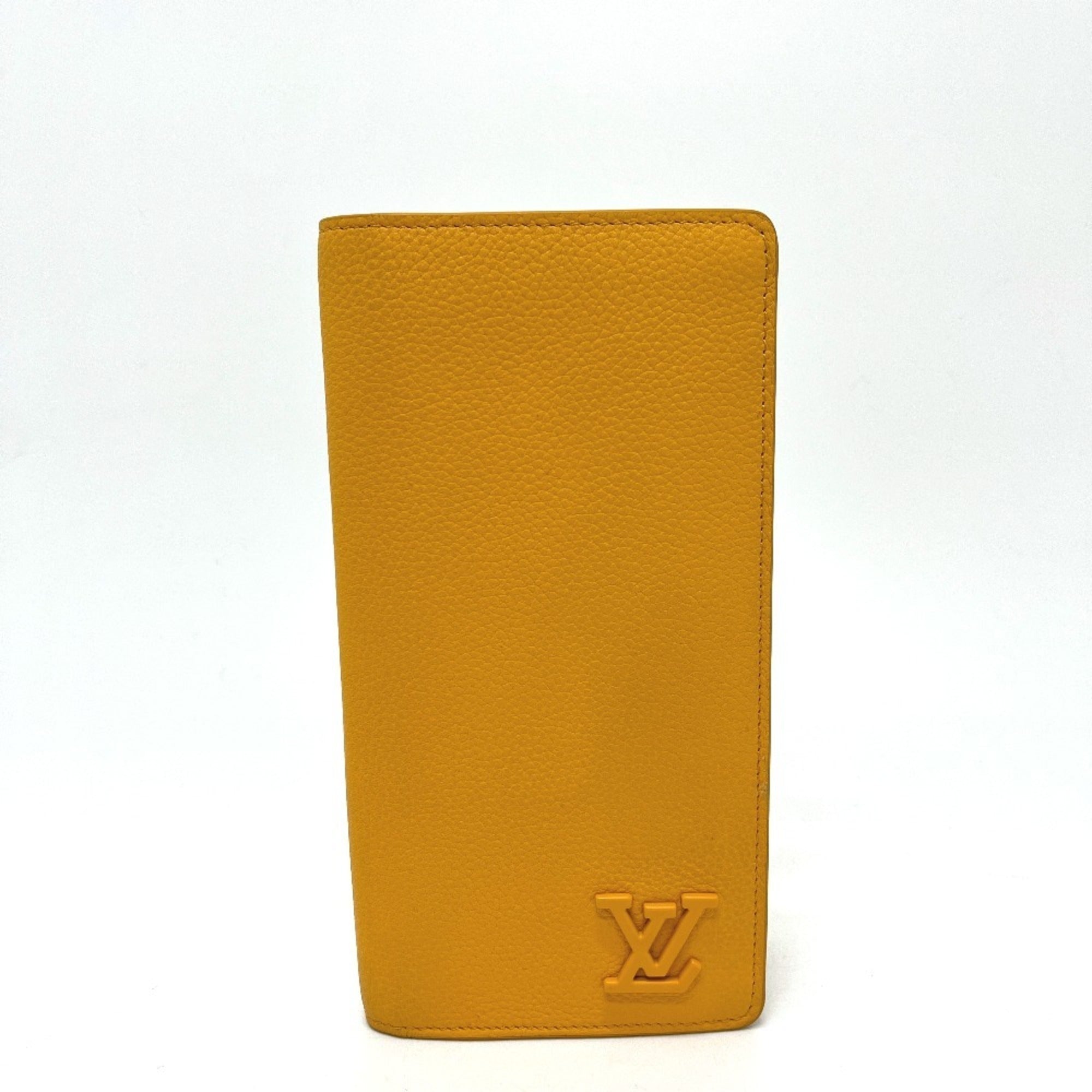 Louis Vuitton Orange Saffron Long Wallet (Bi-Fold) (Pre-Owned)