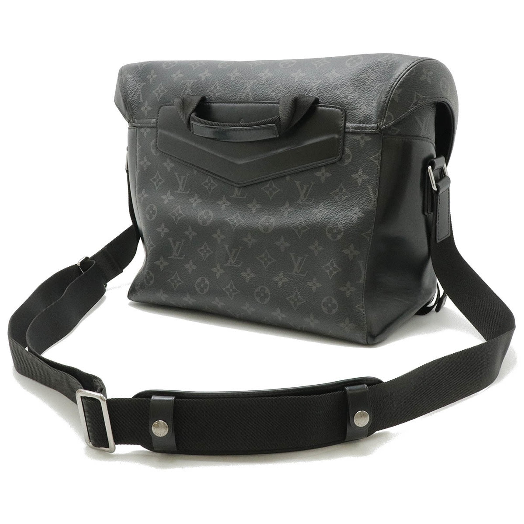 Louis Vuitton Monogram Eclipse Monogram Eclipse Monogram Eclipse Messenger Bag Shoulder Bag (Pre-Owned)