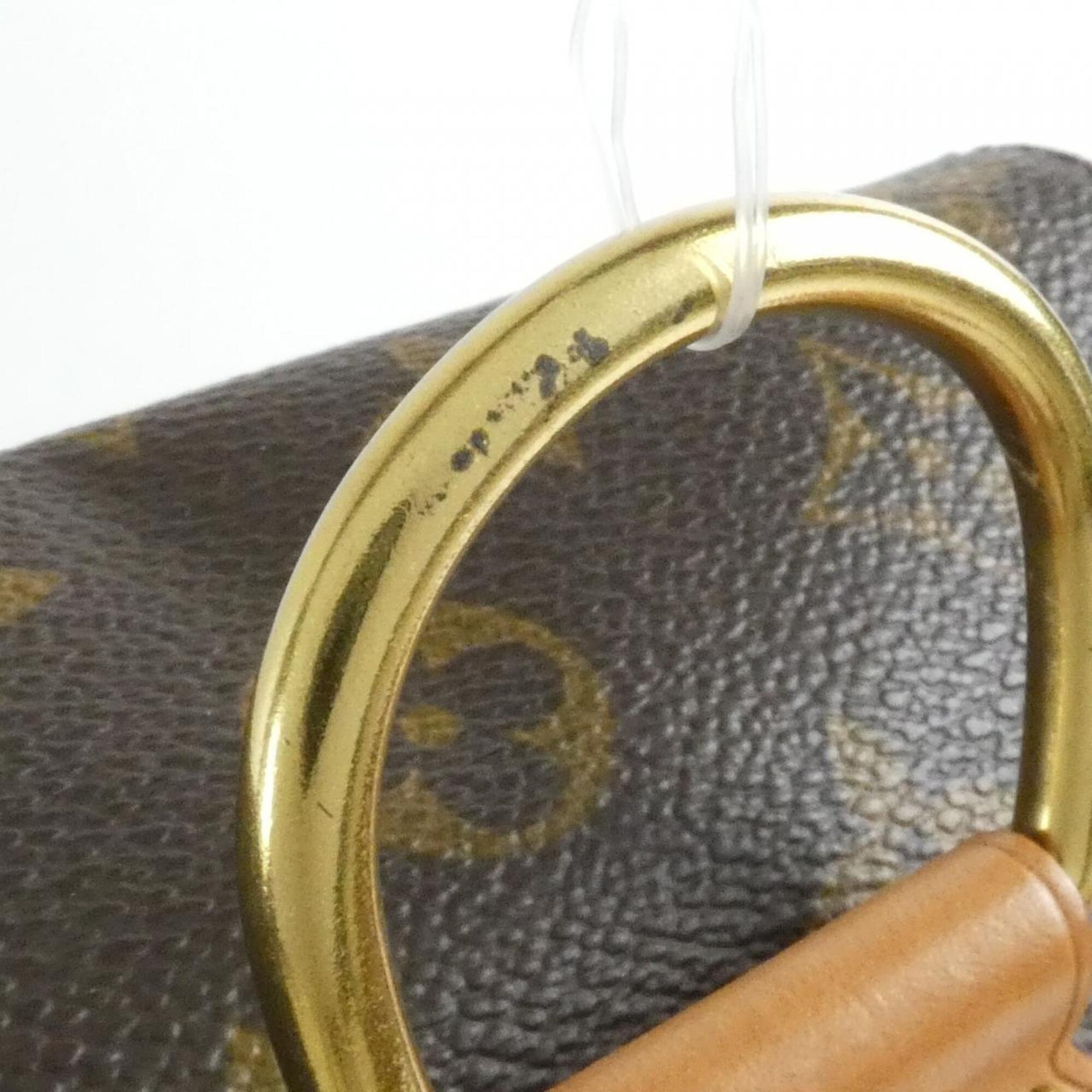Louis Vuitton Marron Coated Canvas Backpack (Pre-Owned)