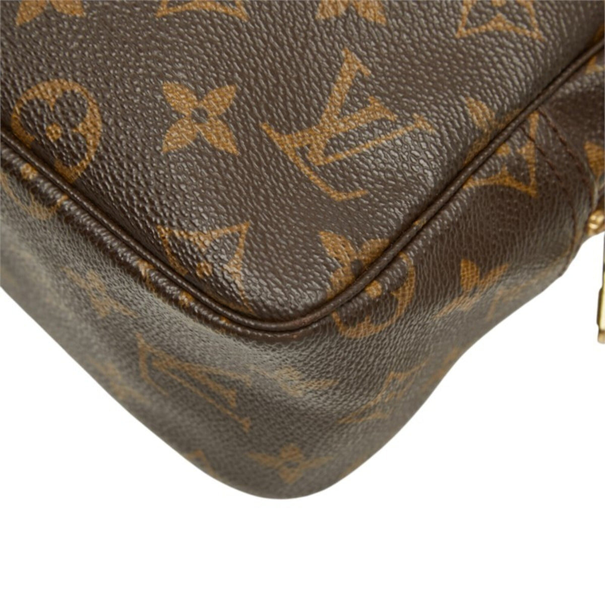 Louis Vuitton Brown Monogram Monogram Clutch Bag Pouch (Pre-Owned)