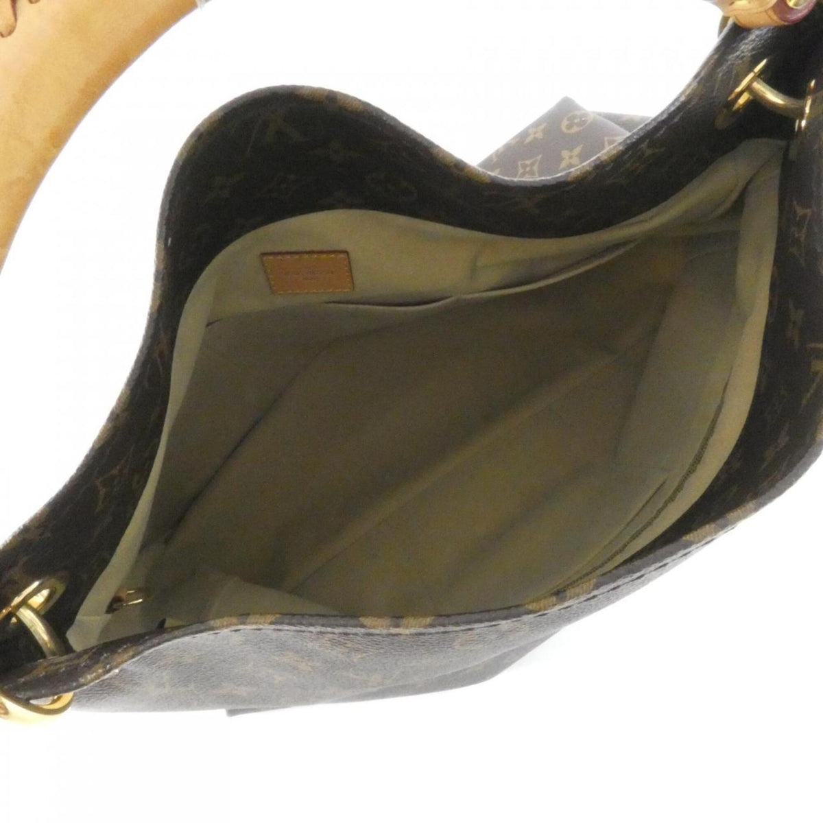 Louis Vuitton Brown Coated Canvas Shoulder Bag (Pre-Owned)