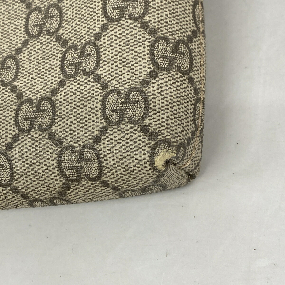 Gucci Brown Pvc Shoulder Bag (Pre-Owned)