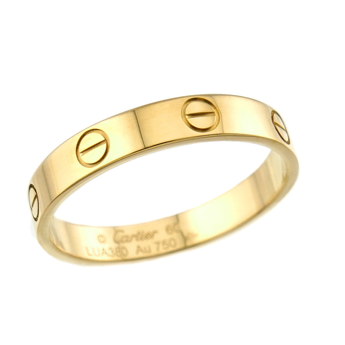 Cartier Yellow Gold (18K) Band Ring (Pre-Owned)