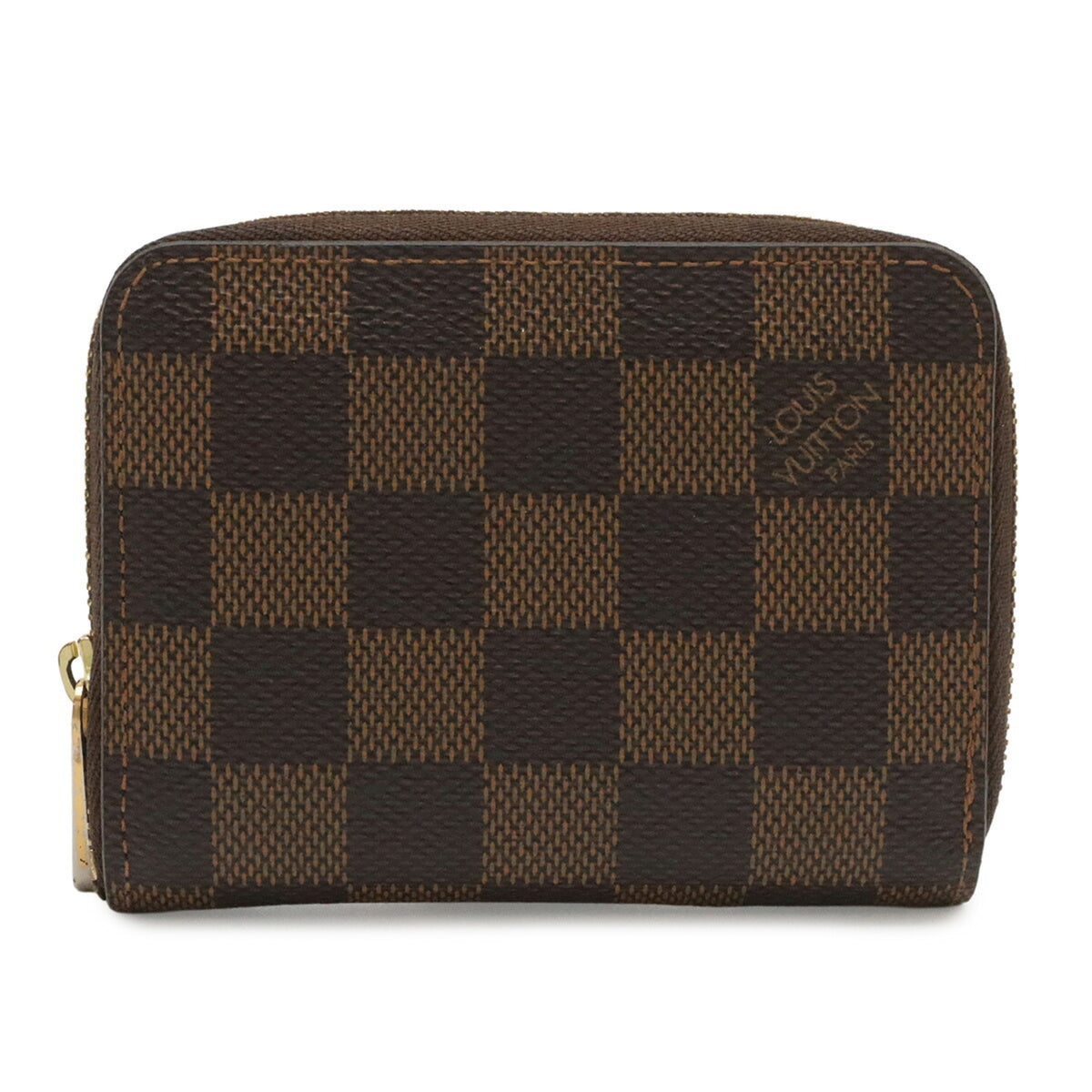 Louis Vuitton Brown Pvc Coated Canvas Coin Purse/Coin Case (Pre-Owned)