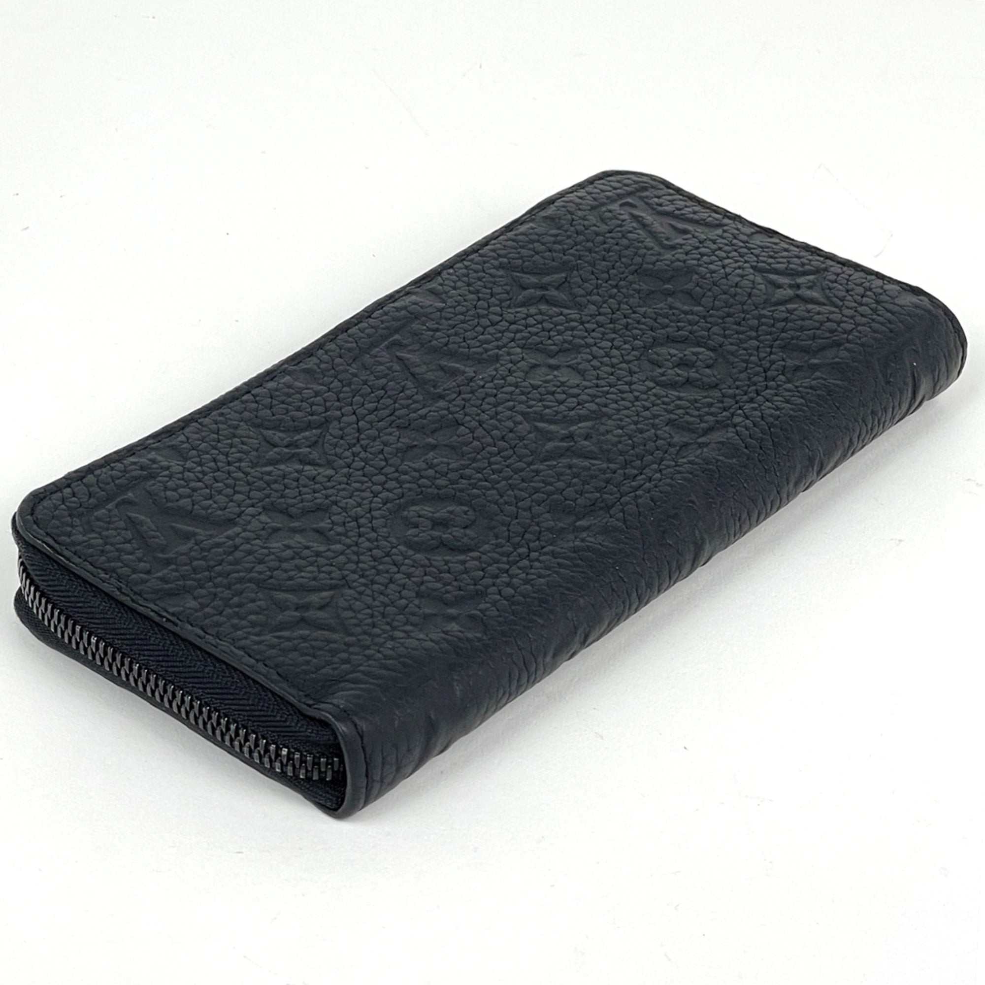 Louis Vuitton Black Monogram Noir Monogram Long Wallet (Bi-Fold) (Pre-Owned)