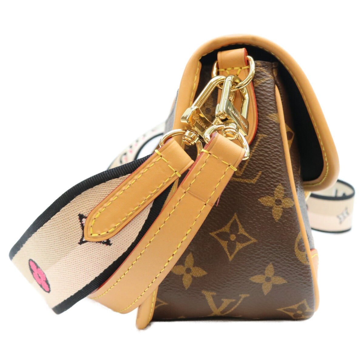 Louis Vuitton Brown Monogram Shoulder Bag (Pre-Owned)