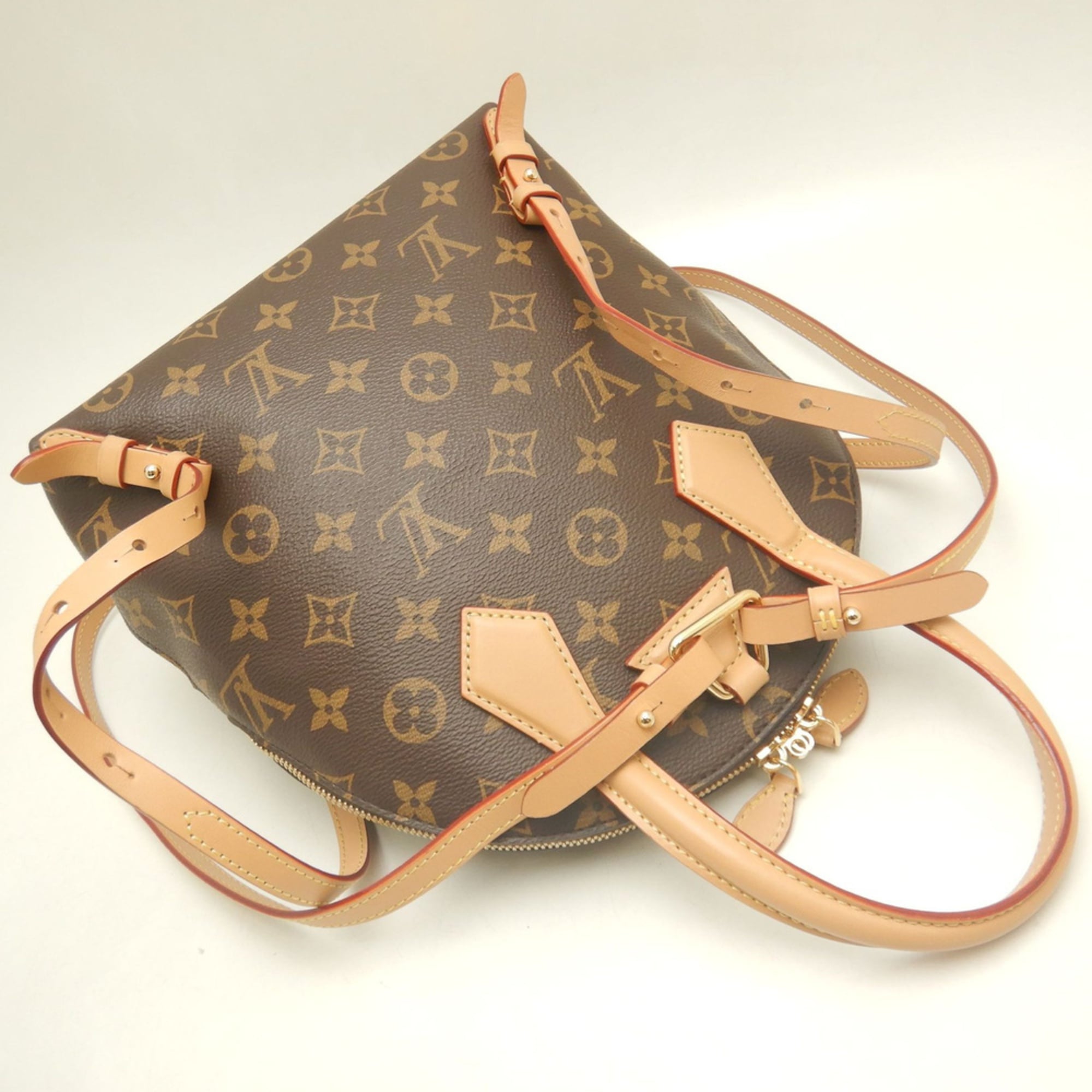 Louis Vuitton Brown Monogram Canvas Backpack (Pre-Owned)