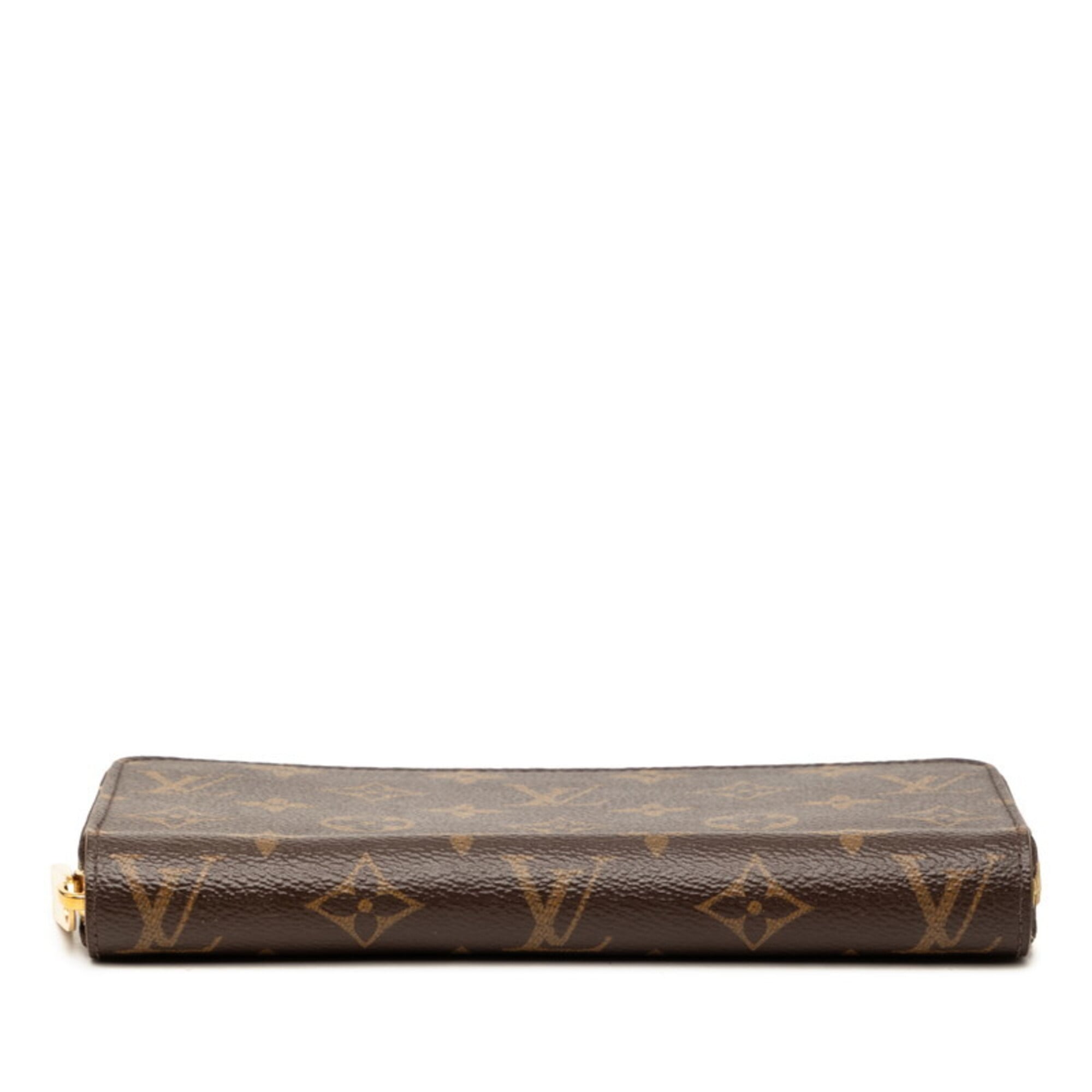 Louis Vuitton Brown Fuchsia Monogram Monogram Long Wallet (Bi-Fold) (Pre-Owned)