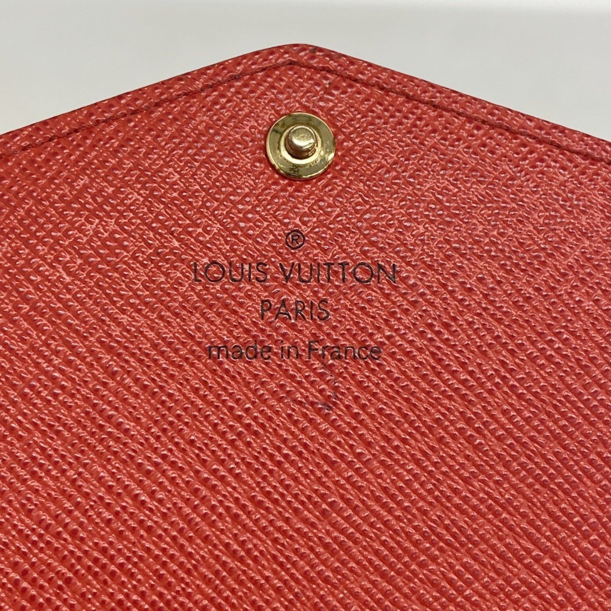 Louis Vuitton Brown Coquelicots Long Wallet (Bi-Fold) (Pre-Owned)