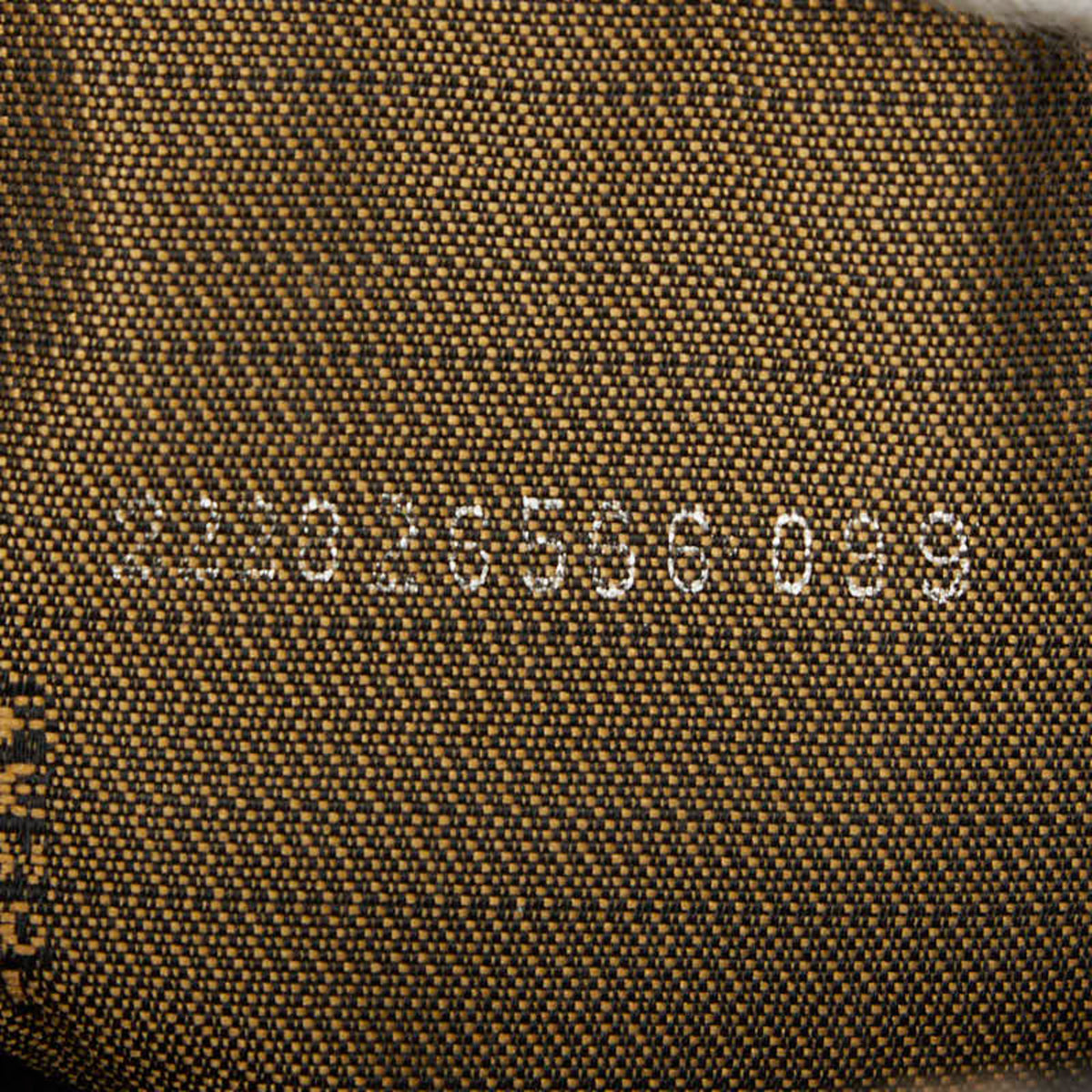 Fendi Brown Canvas Leather Shoulder Bag (Pre-Owned)