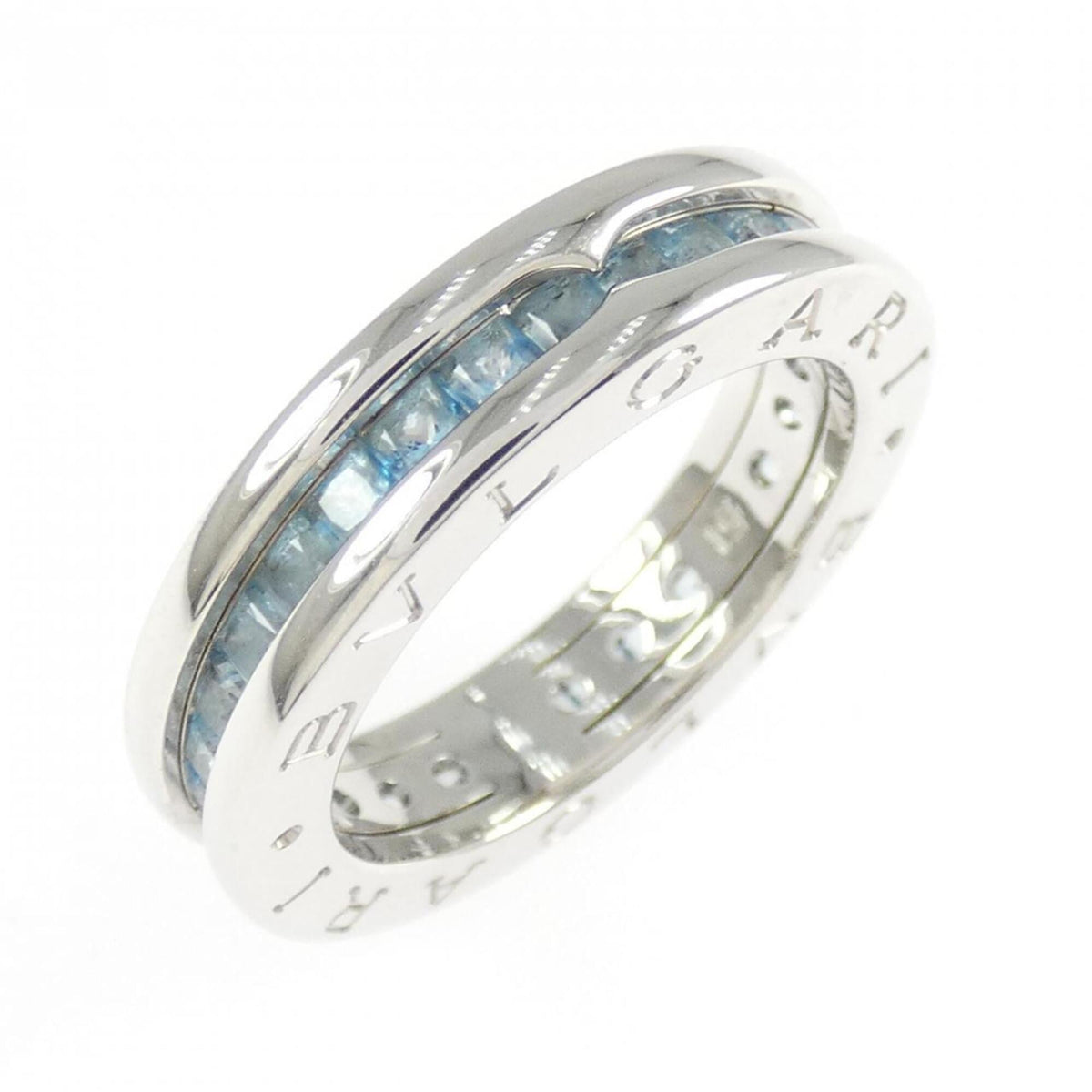 Bvlgari White Gold White Gold (18K) Band Ring (Pre-Owned)