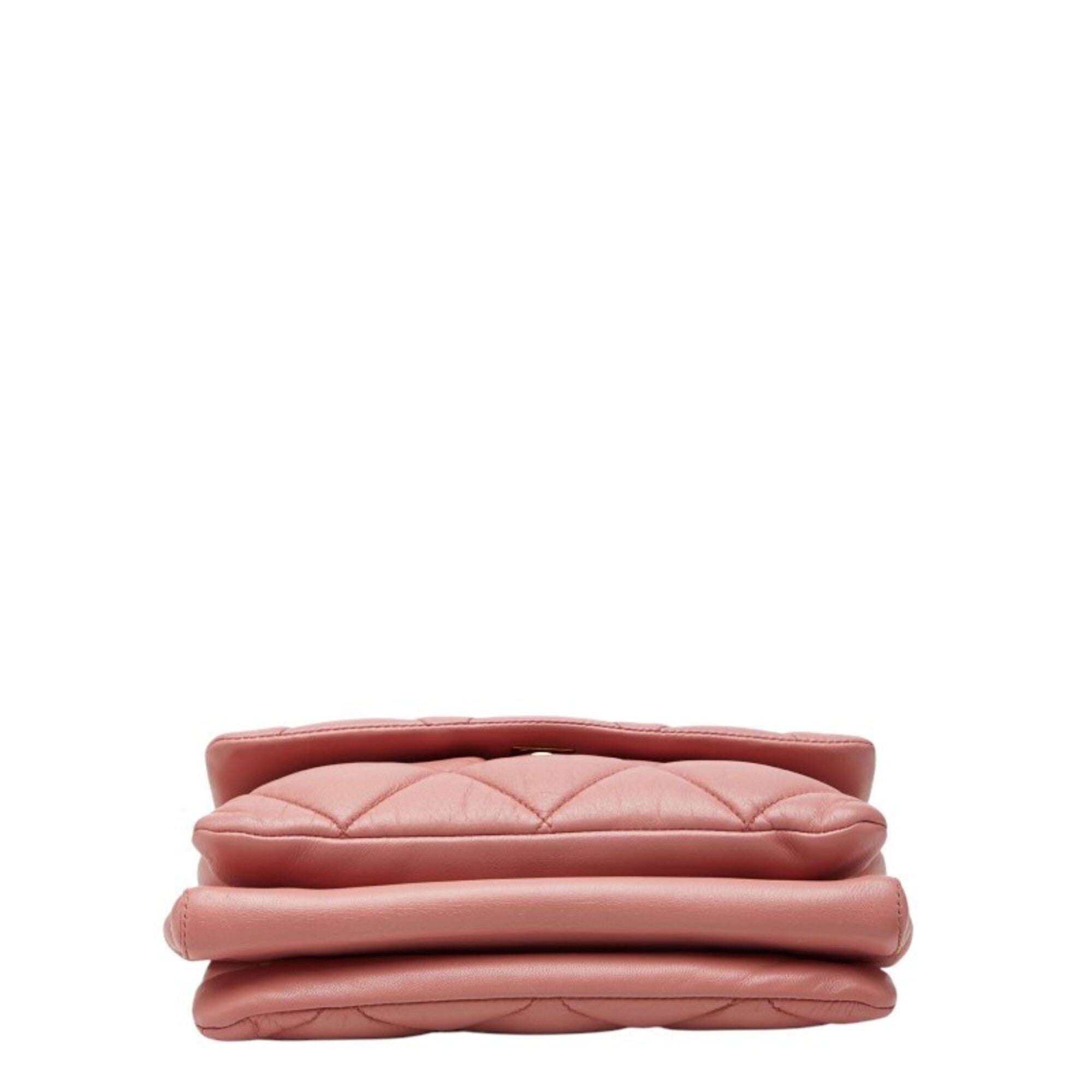 Salvatore Ferragamo Pink Leather Shoulder Bag (Pre-Owned)