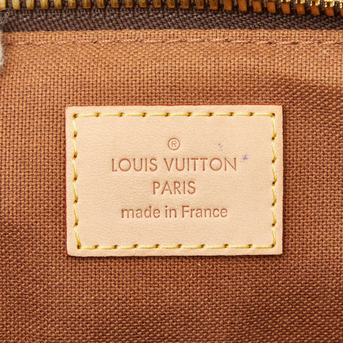 Louis Vuitton Monogram Brown Pvc Leather Handbag Shoulder Bag (Pre-Owned)