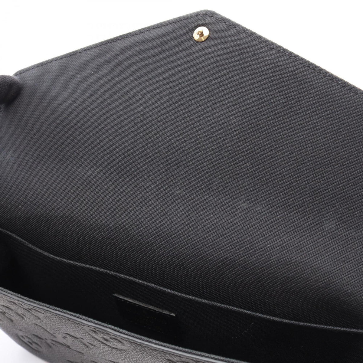 Louis Vuitton Black Noir Monogram Empreinte Handbag Pochette Pouch Shoulder Bag (Pre-Owned)