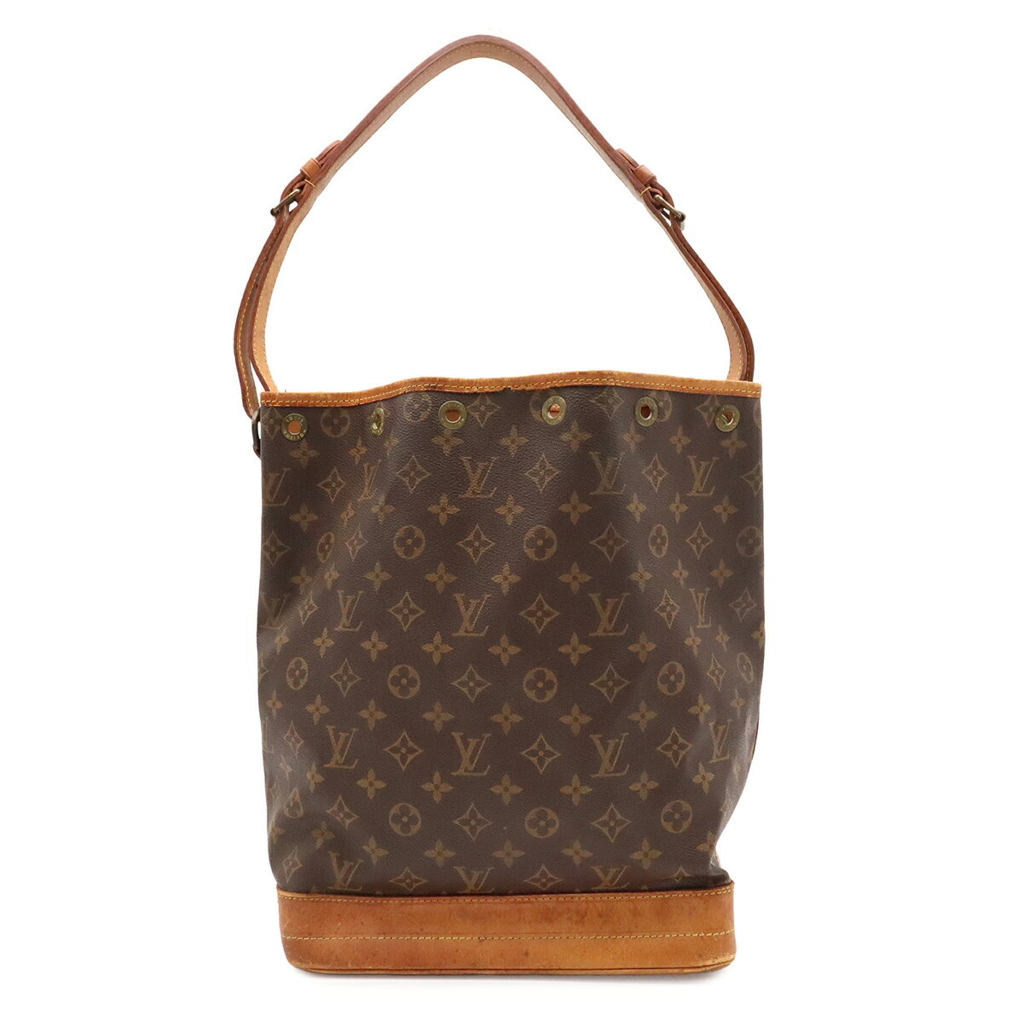Louis Vuitton Brown Monogram Canvas Pvc Coated Canvas Shoulder Bag (Pre-Owned)