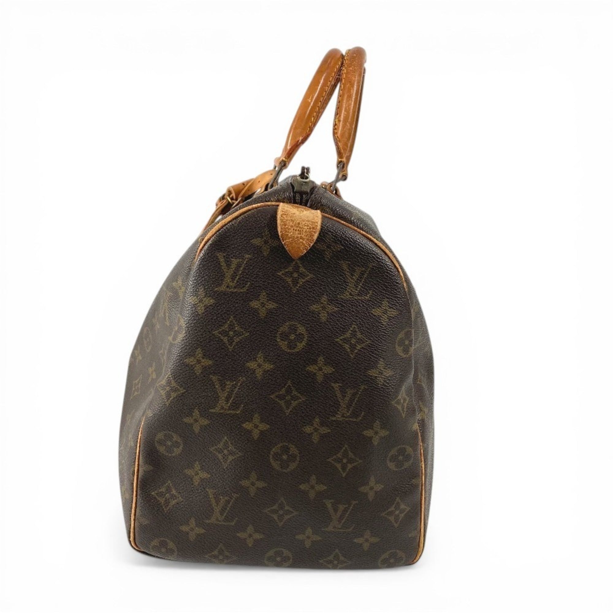 Louis Vuitton Monogram Brown Monogram Boston Bag Handbag (Pre-Owned)