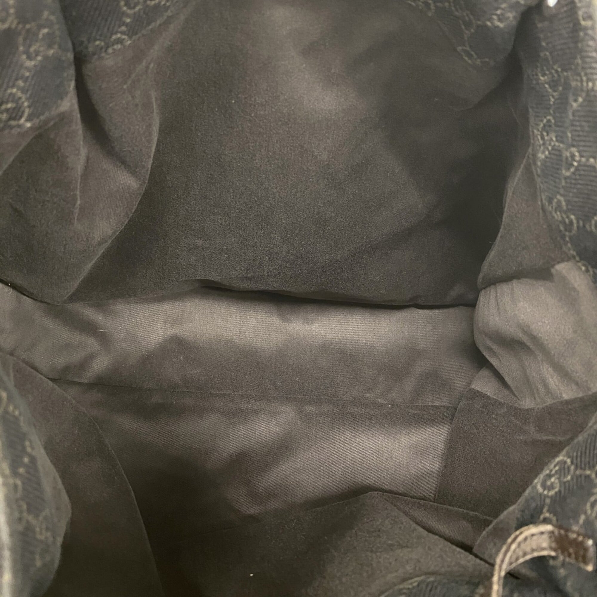 Gucci Brown Denim Tote Bag (Pre-Owned)