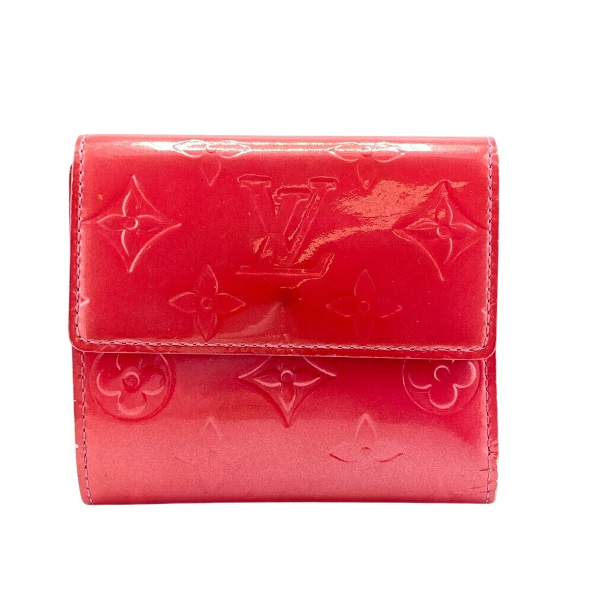 Louis Vuitton Monogram Vernis Pink Monogram Vernis Wallet (Tri-Fold) (Pre-Owned)