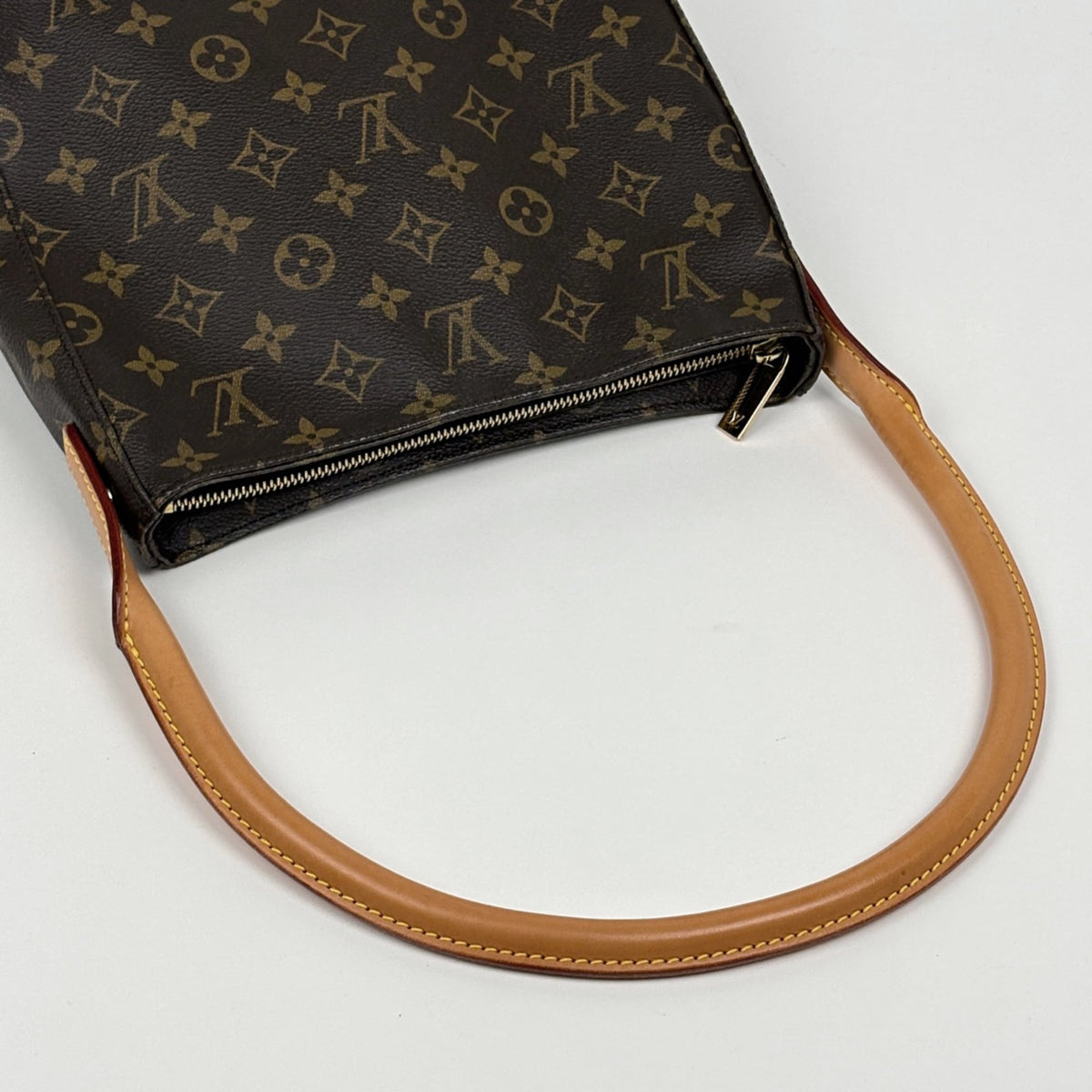 Louis Vuitton Brown Monogram Shoulder Bag (Pre-Owned)