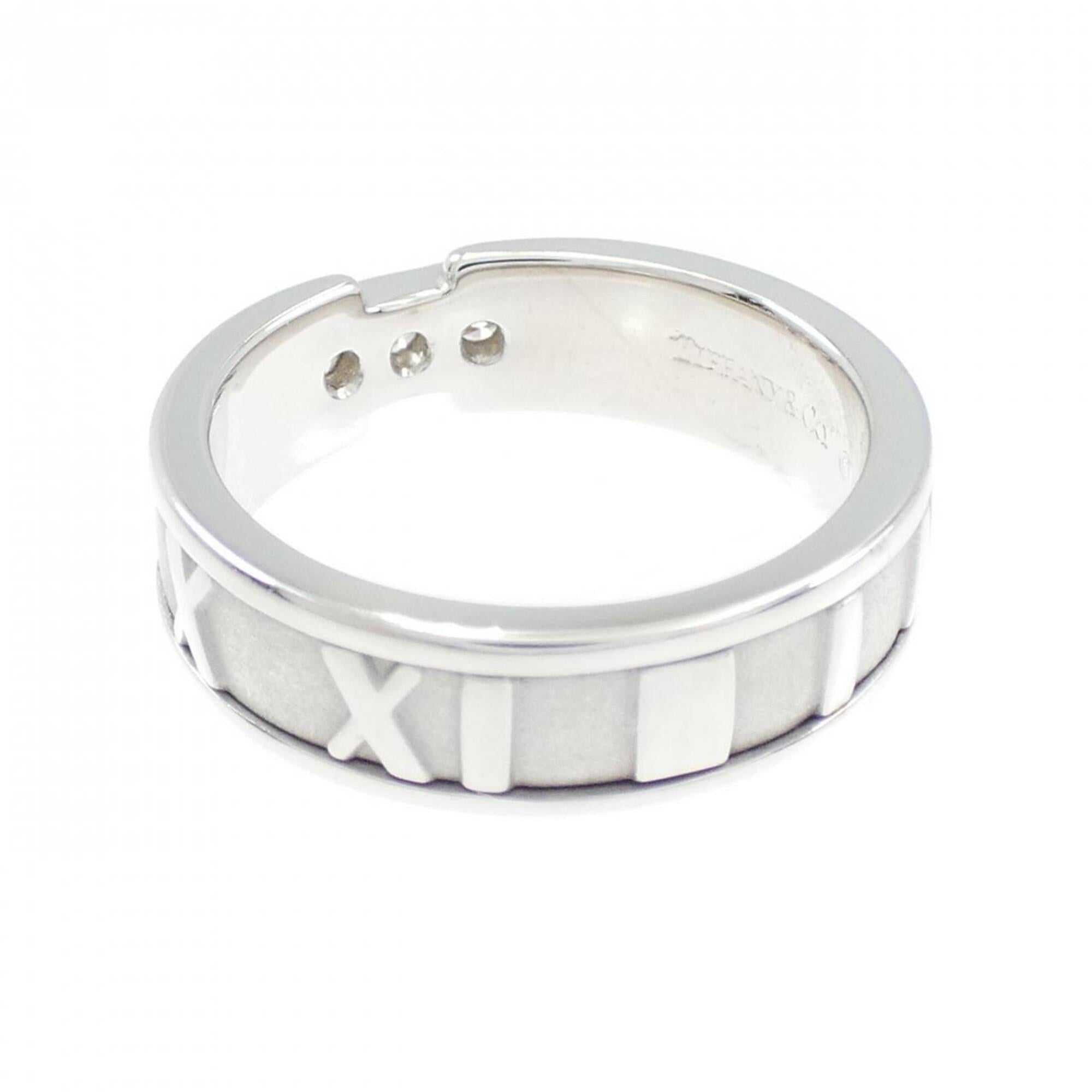 Tiffany White Gold (18K) Band Ring (Pre-Owned)