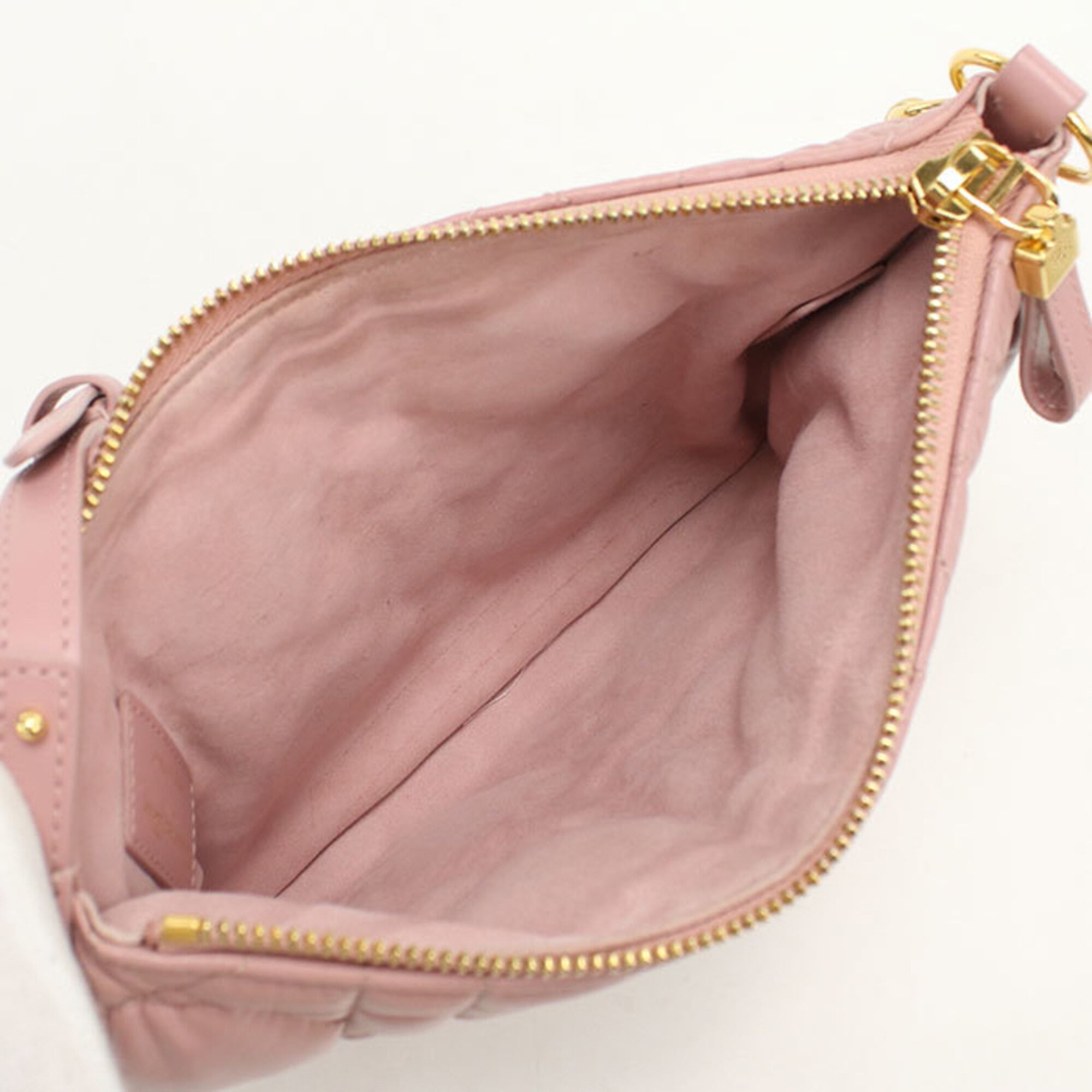 Christian Dior Pink Leather Shoulder Bag (Pre-Owned)