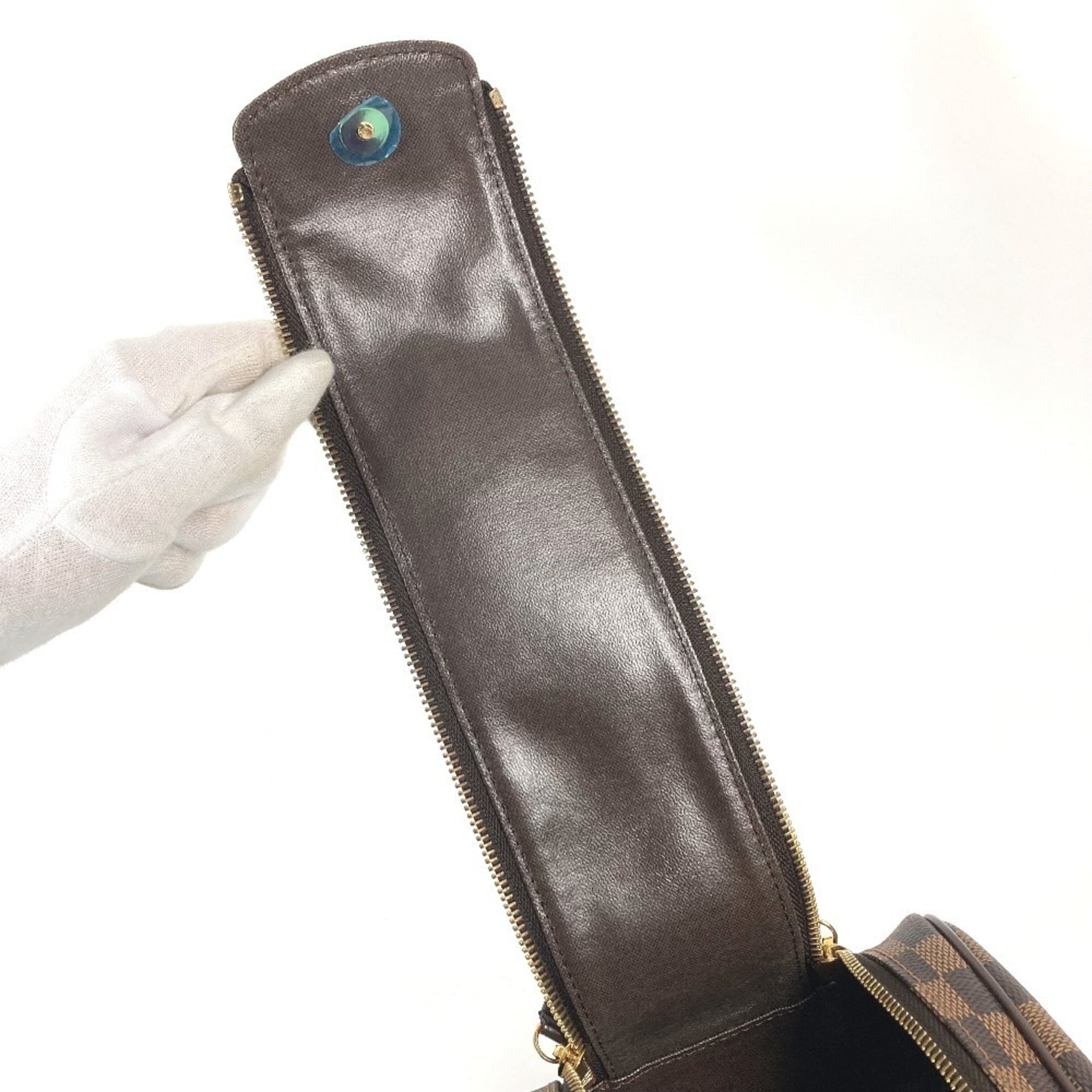 Louis Vuitton Brown Ebene Damier Canvas Pouch (Pre-Owned)