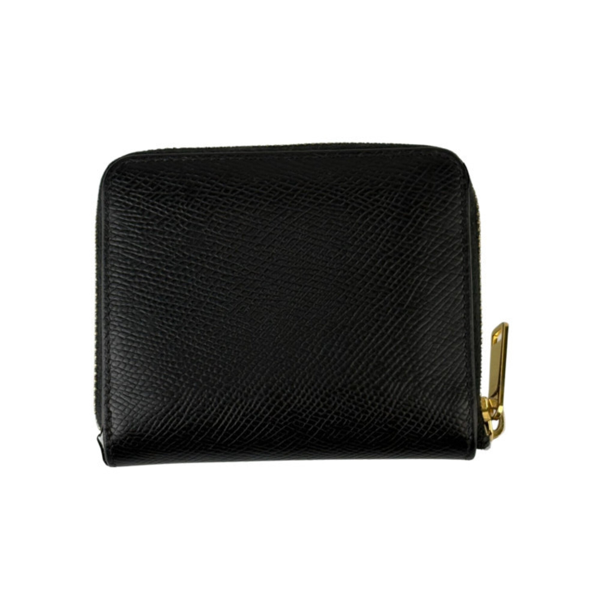 Celine Black Leather Wallet (Bi-Fold) (Pre-Owned)