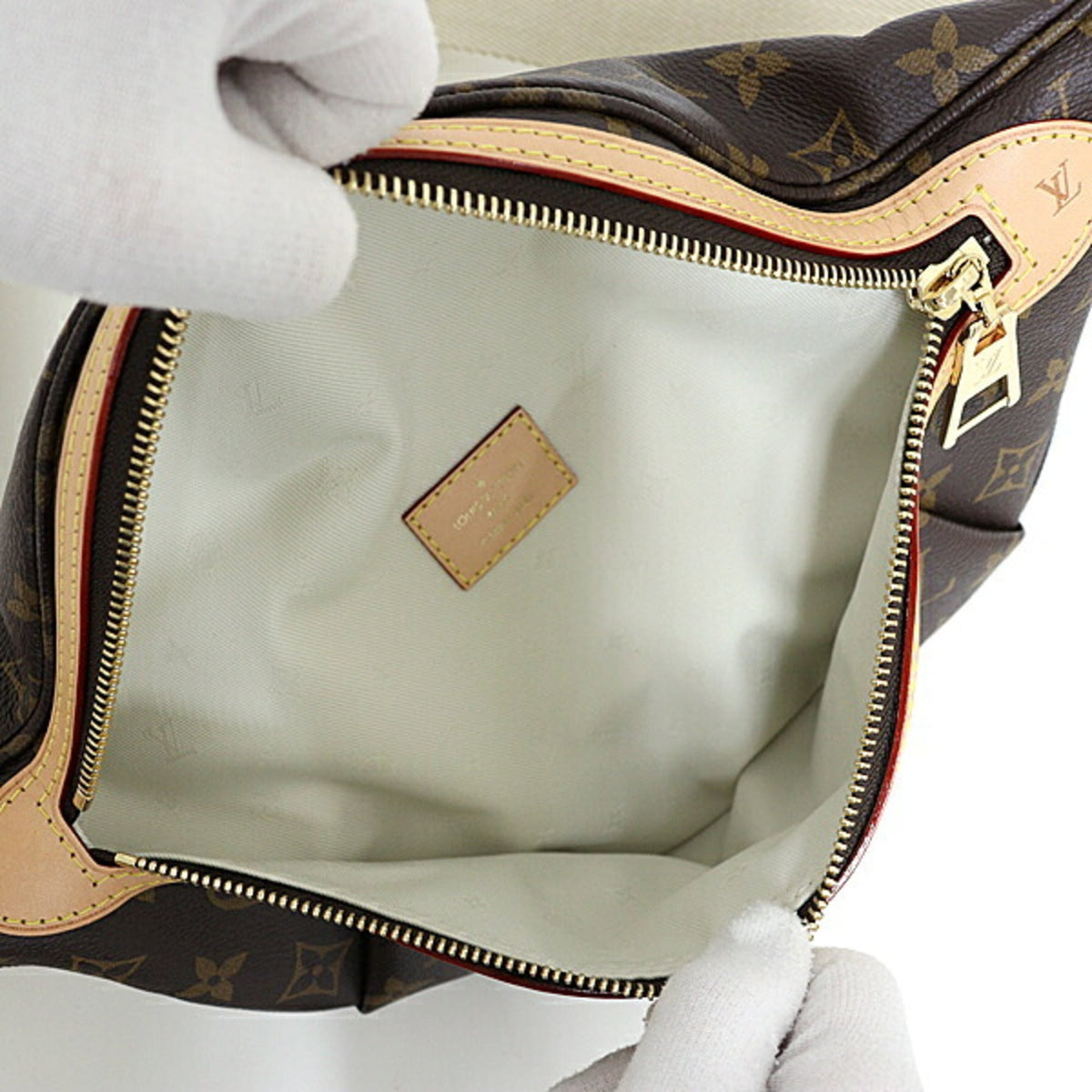 Louis Vuitton Monogram Brown Monogram Canvas Leather Crossbody Bag Shoulder Bag (Pre-Owned)