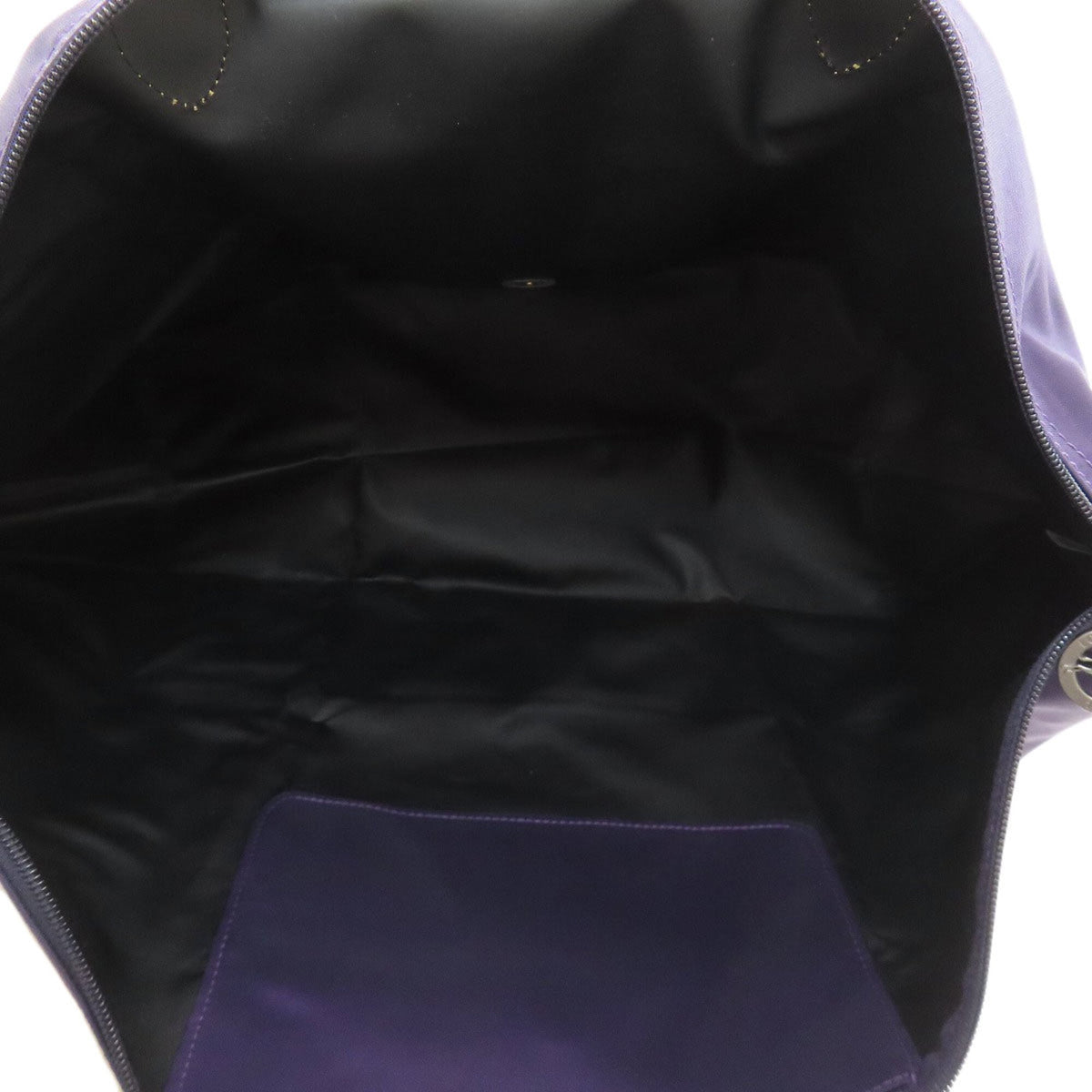 Longchamp Purple Nylon Handbag (Pre-Owned)