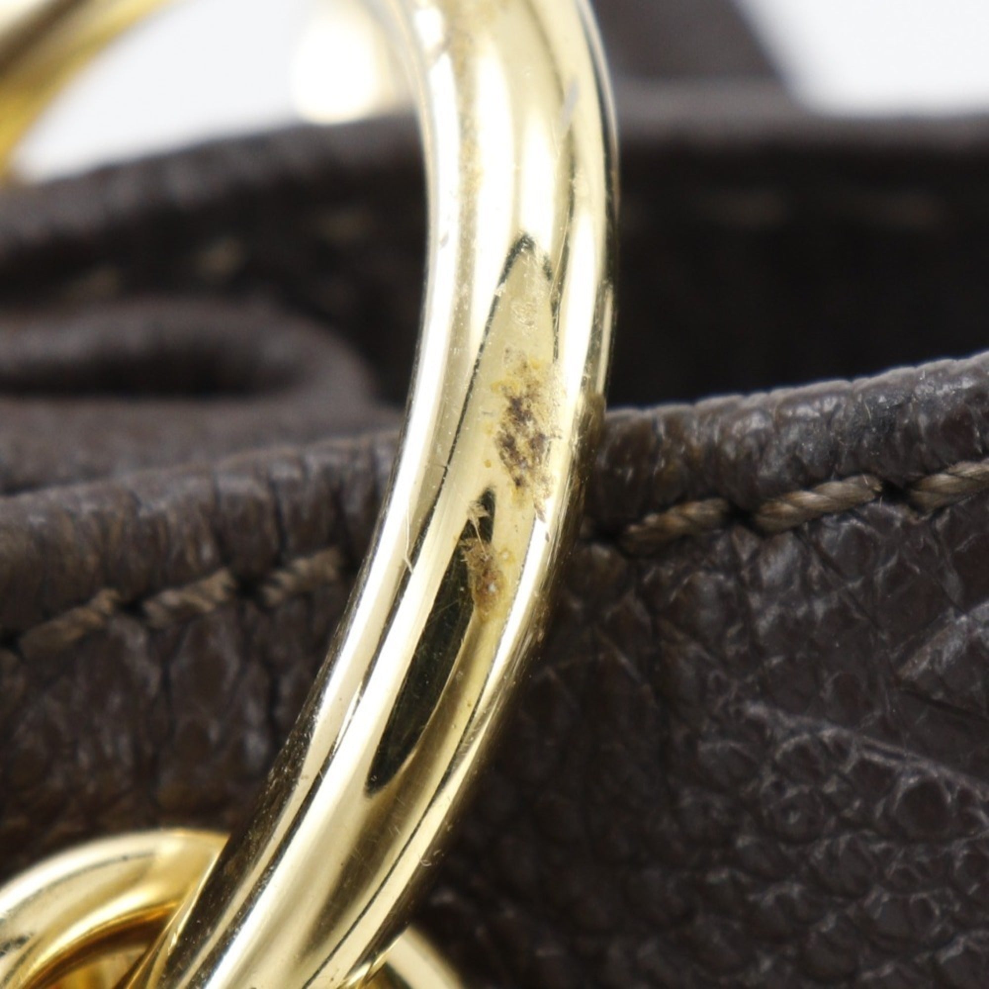 Louis Vuitton Brown Earth Monogram Empreinte Shoulder Bag (Pre-Owned)