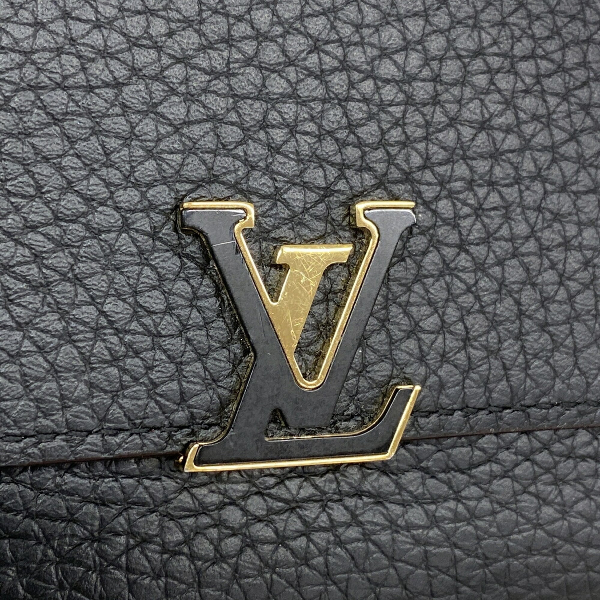 Louis Vuitton Hot Pink Noir Wallet (Tri-Fold) (Pre-Owned)