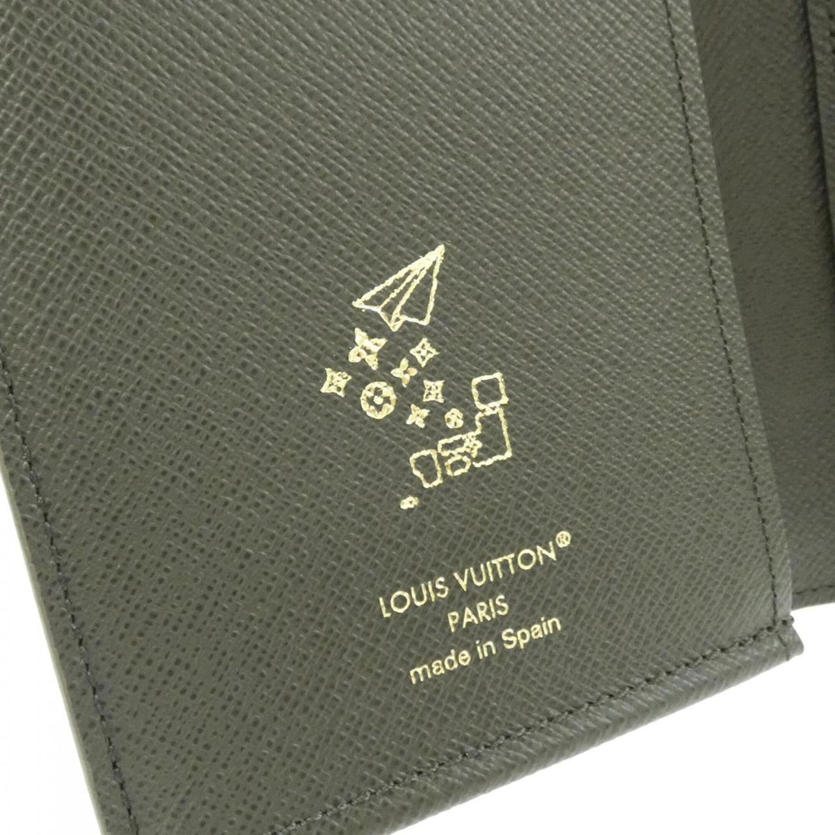 Louis Vuitton Khaki Monogram Coated Canvas (Pre-Owned)