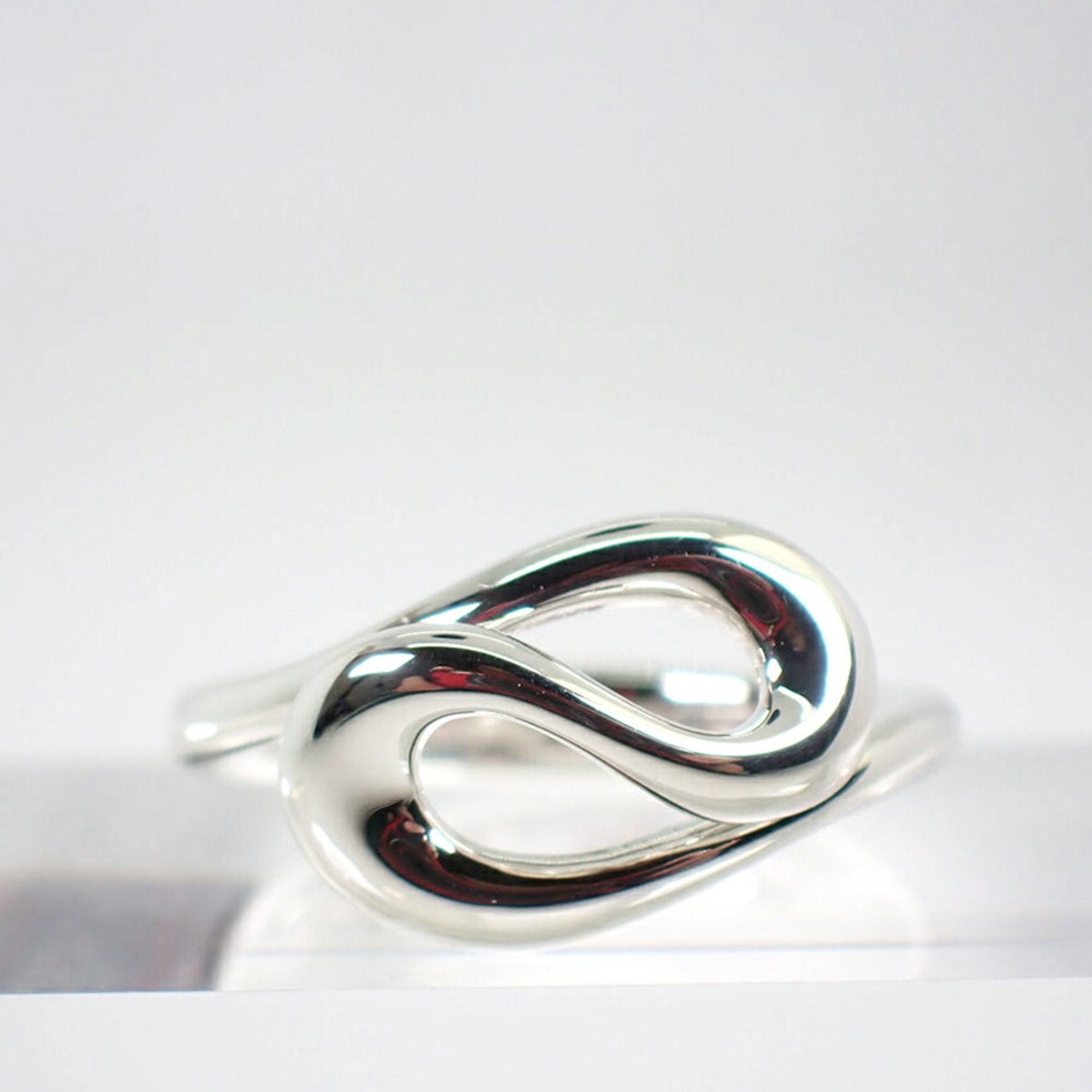 Tiffany Silver Silver 925 Band Ring (Pre-Owned)