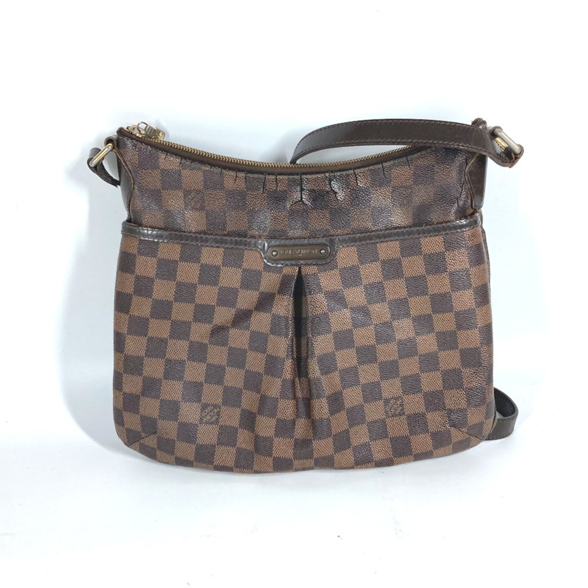 Louis Vuitton Brown Damier Canvas Ebene Damier Canvas Shoulder Bag (Pre-Owned)