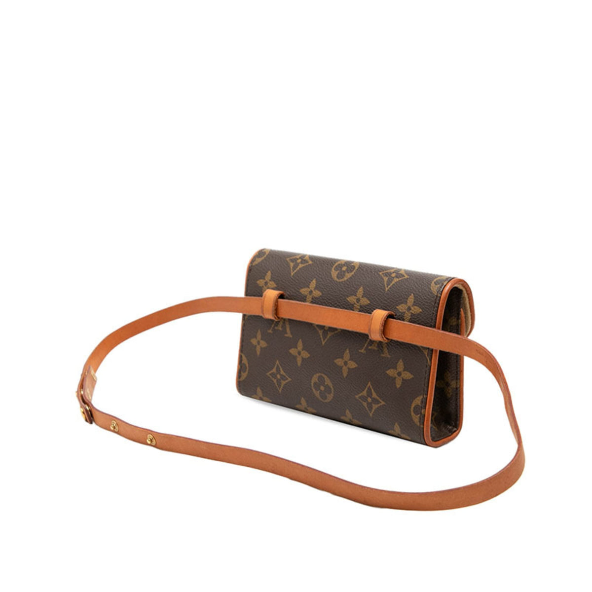 Louis Vuitton Brown Pvc Leather Fanny Pack Pochette (Pre-Owned)