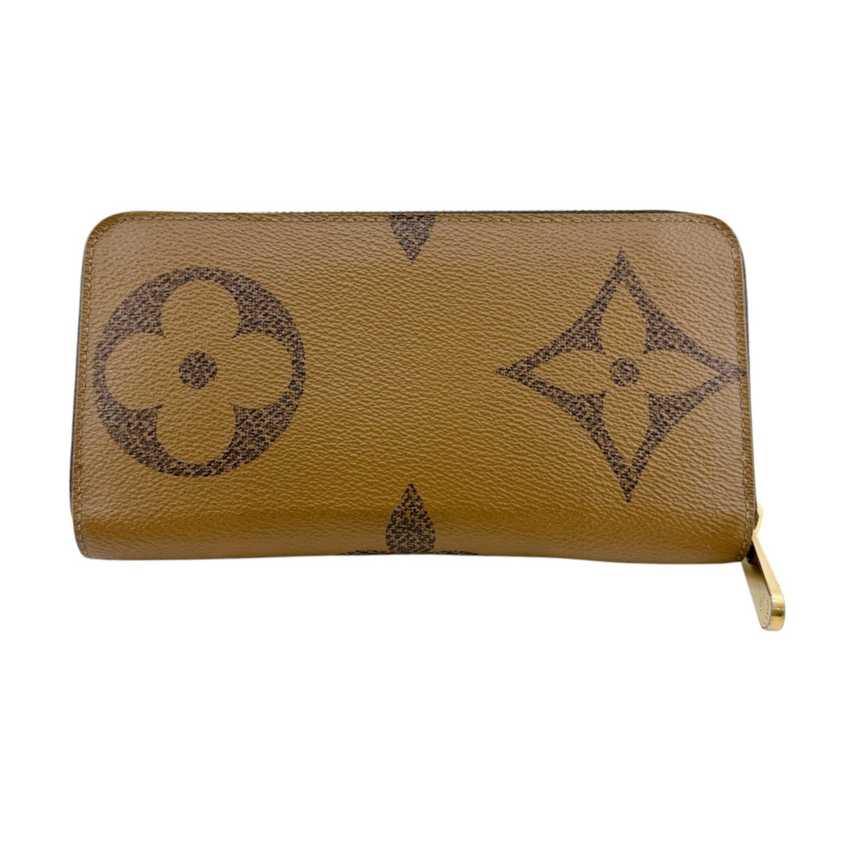Louis Vuitton Monogram Brown Monogram Long Wallet (Bi-Fold) (Pre-Owned)